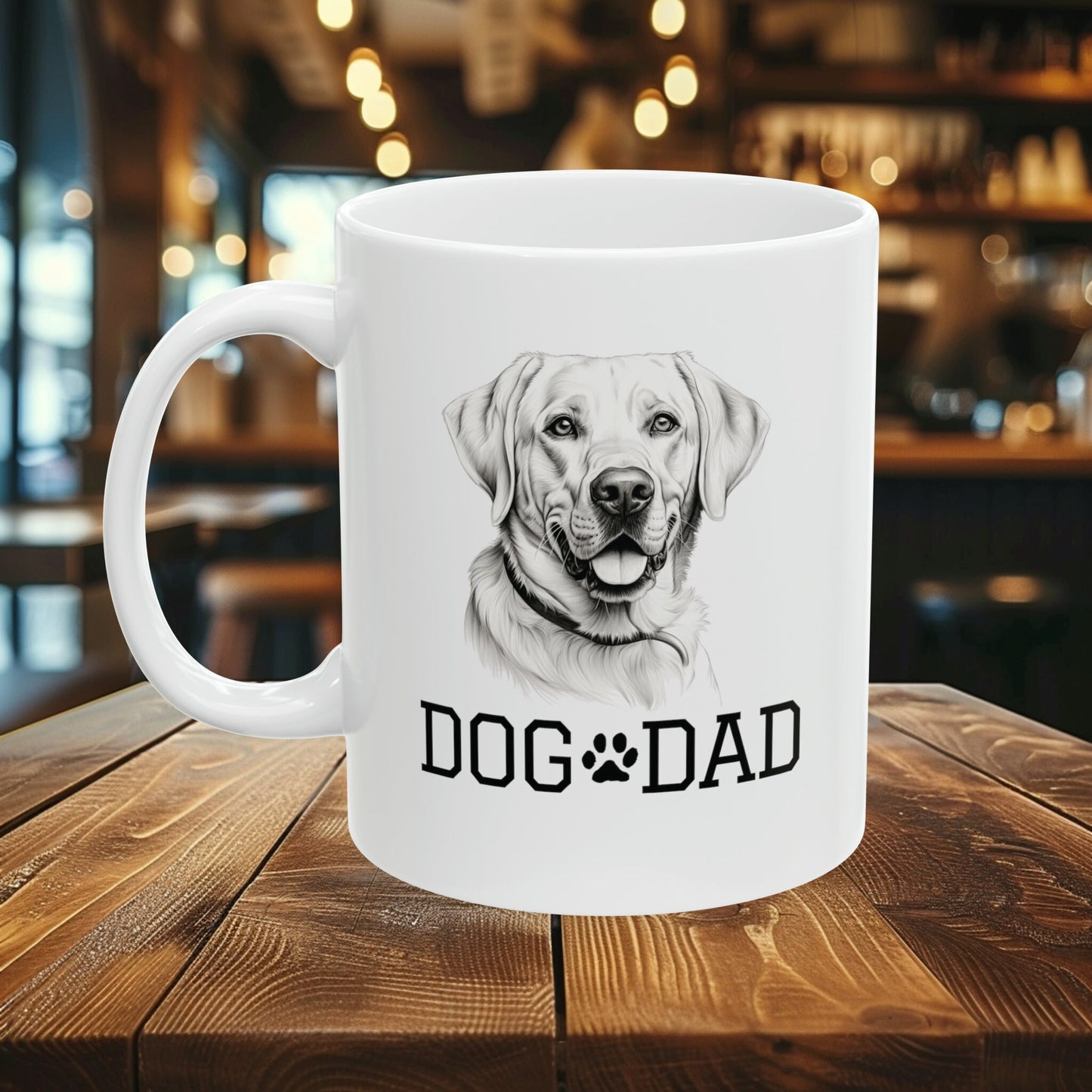 Labrador Dog Dad | Ceramic Mug 11oz