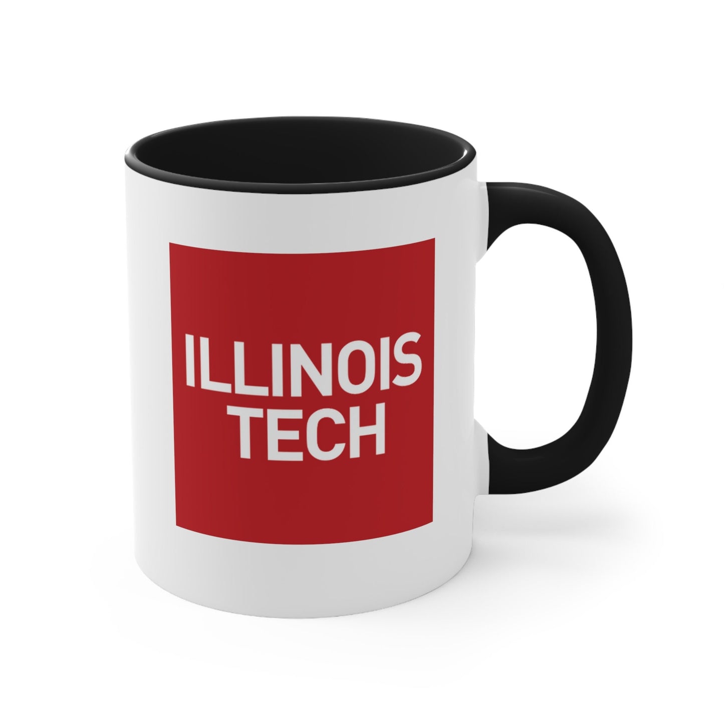 IIT | Red Accent Coffee Mug, 11oz