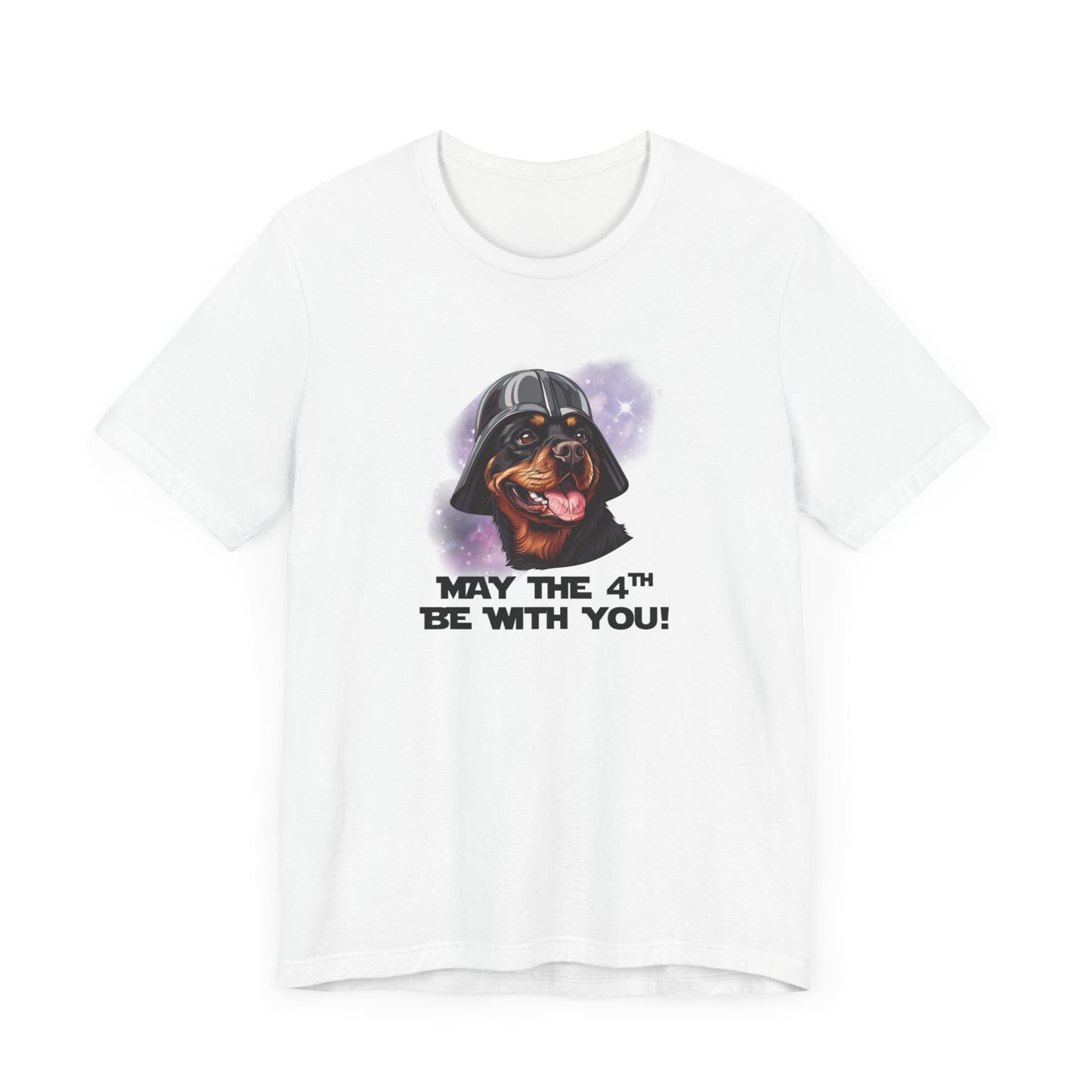 Star Wars May the 4th Be with You Rottweiler TShirt | Unisex Jersey Short Sleeve Tee