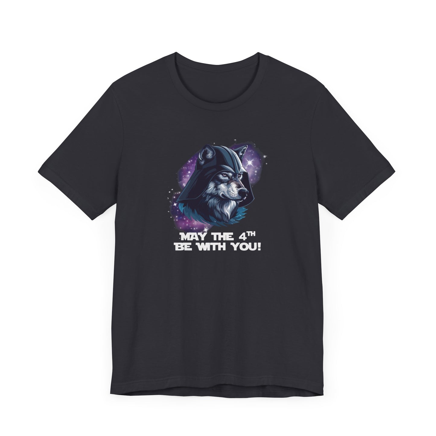 Star Wars May the 4th Be with You Wolf TShirt | Unisex Jersey Short Sleeve Tee