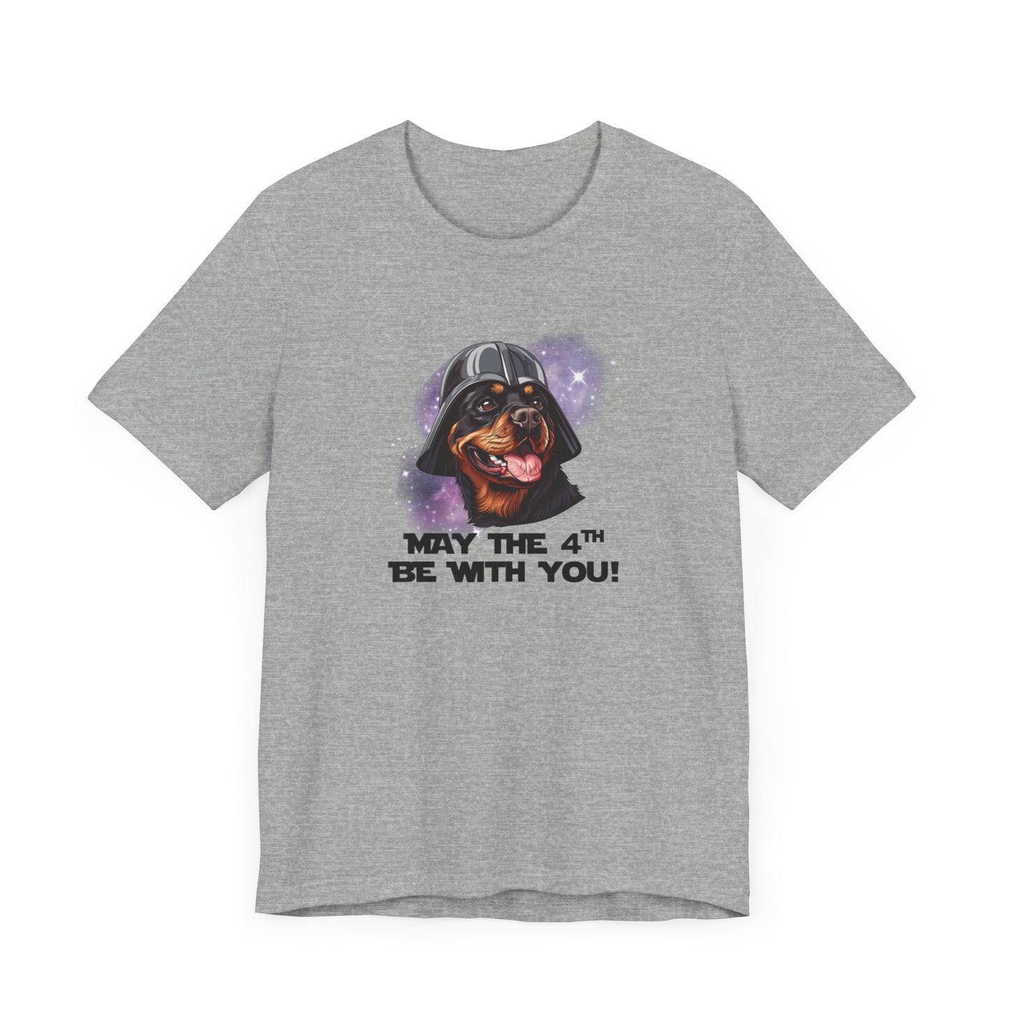 Star Wars May the 4th Be with You Rottweiler TShirt | Unisex Jersey Short Sleeve Tee