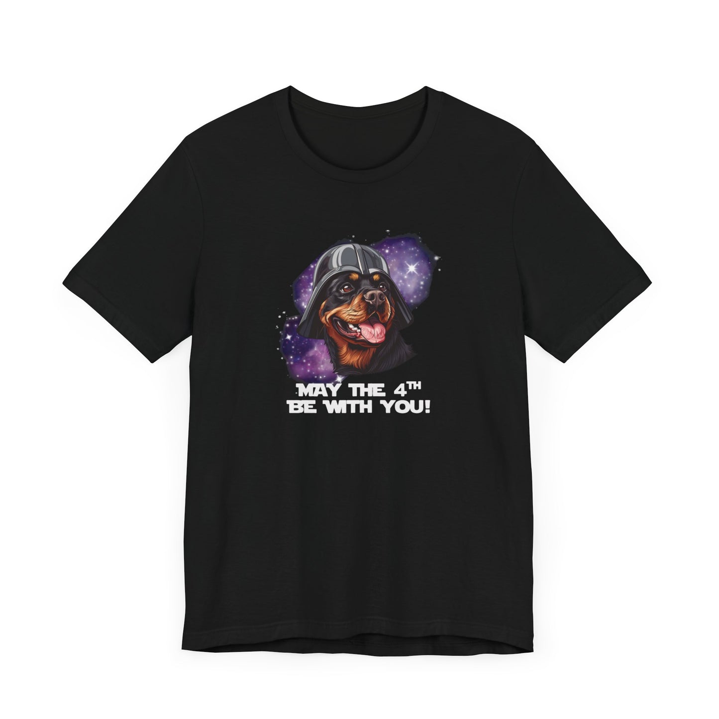 Star Wars May the 4th Be with You Rottweiler TShirt | Unisex Jersey Short Sleeve Tee