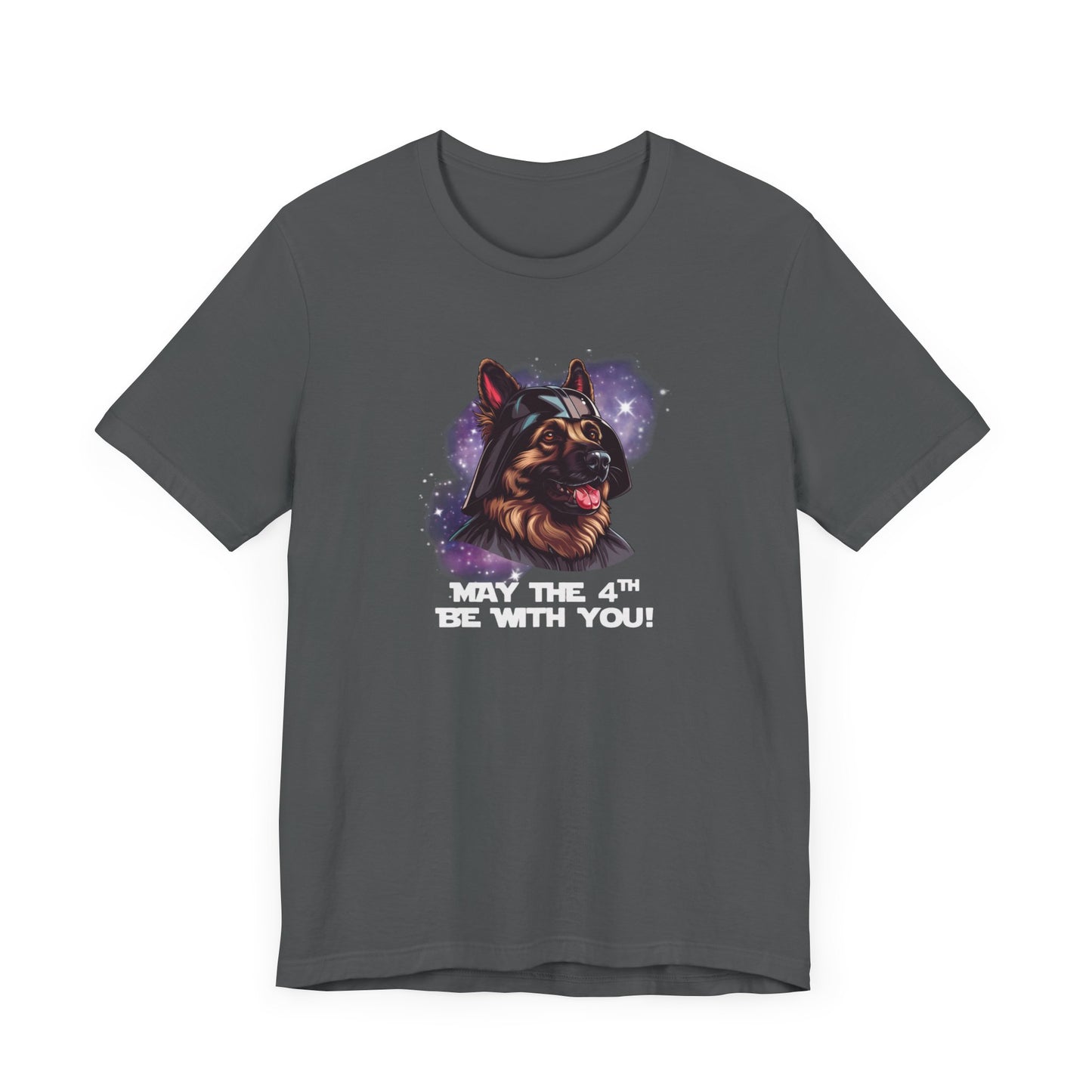 Star Wars May the 4th Be with You German Shepherd TShirt | Unisex Jersey Short Sleeve Tee