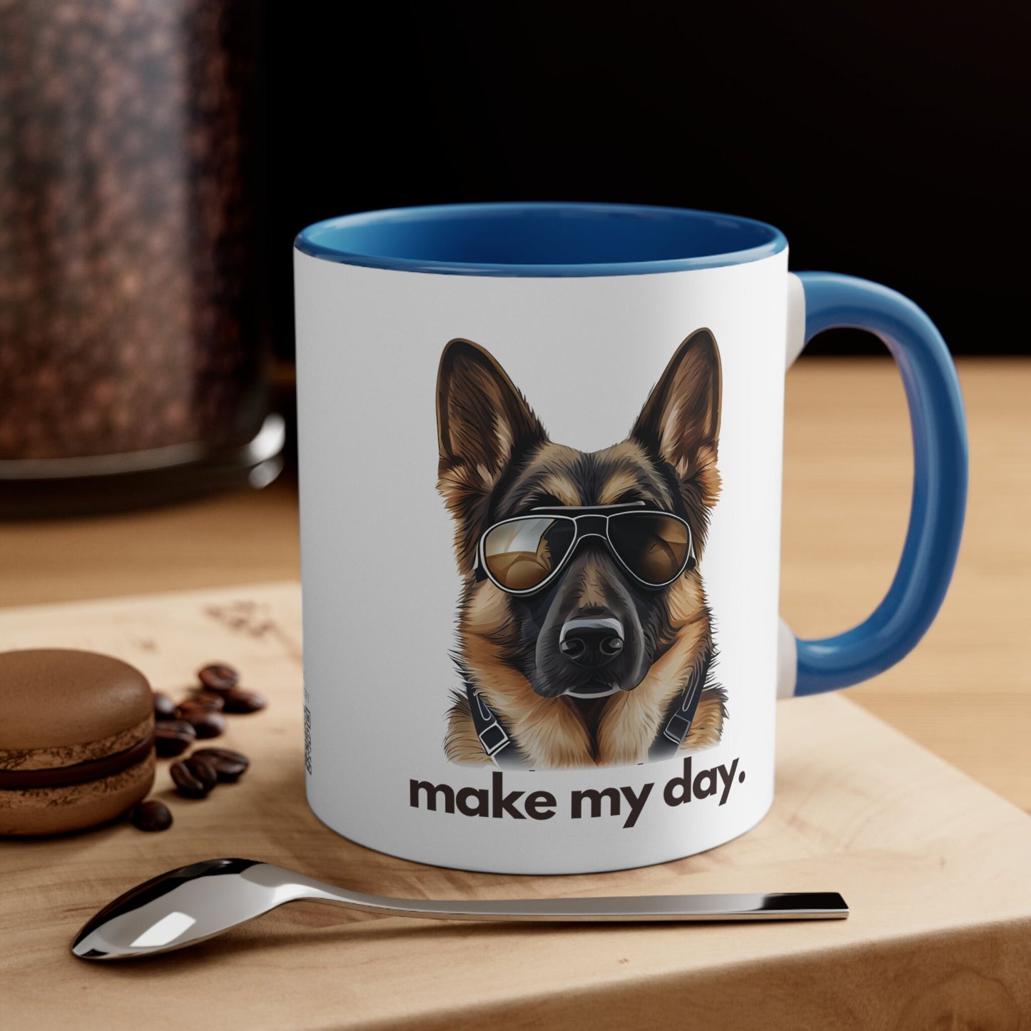 German Shepherd Make My Day Mug, Dog Lover, Gift