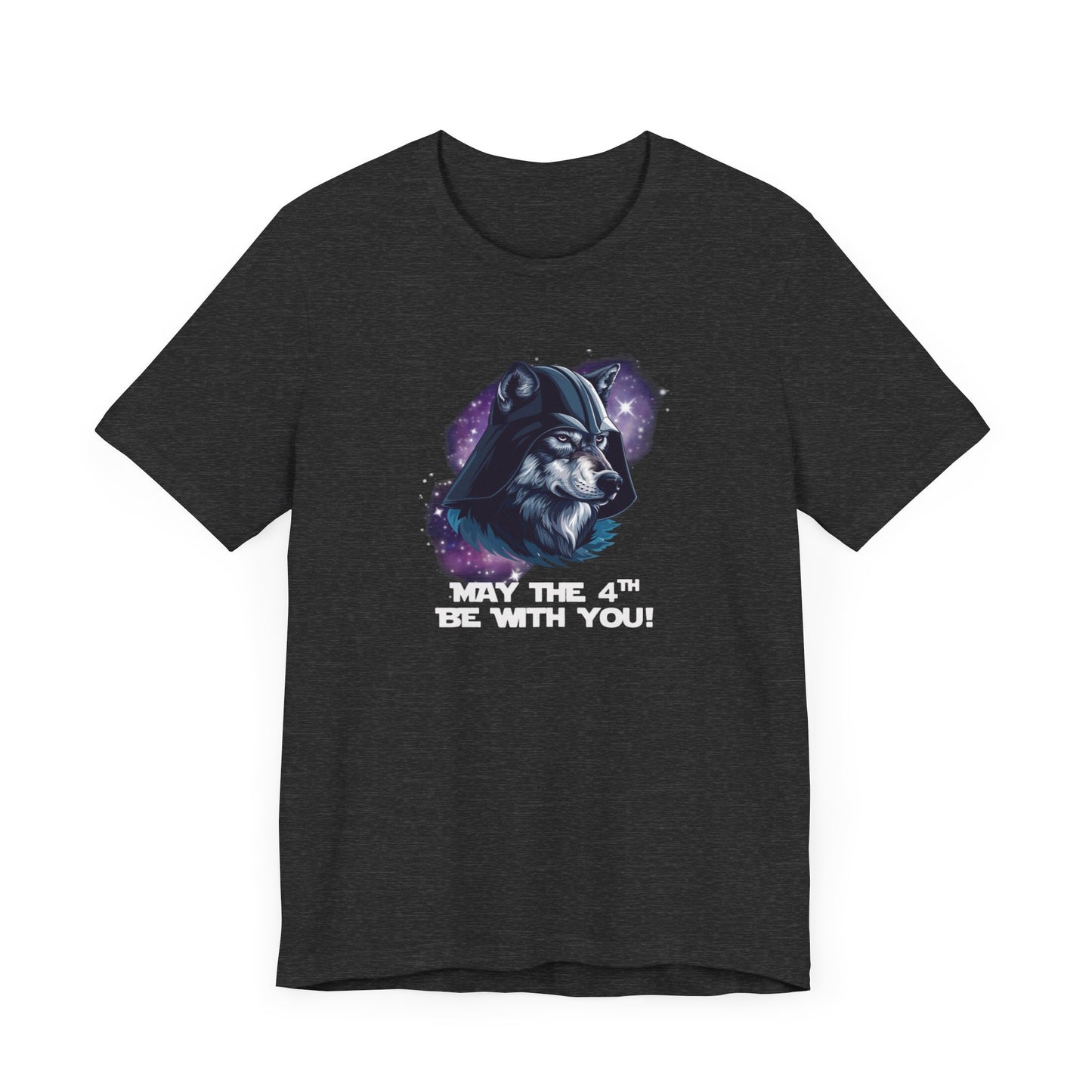 Star Wars May the 4th Be with You Wolf TShirt | Unisex Jersey Short Sleeve Tee