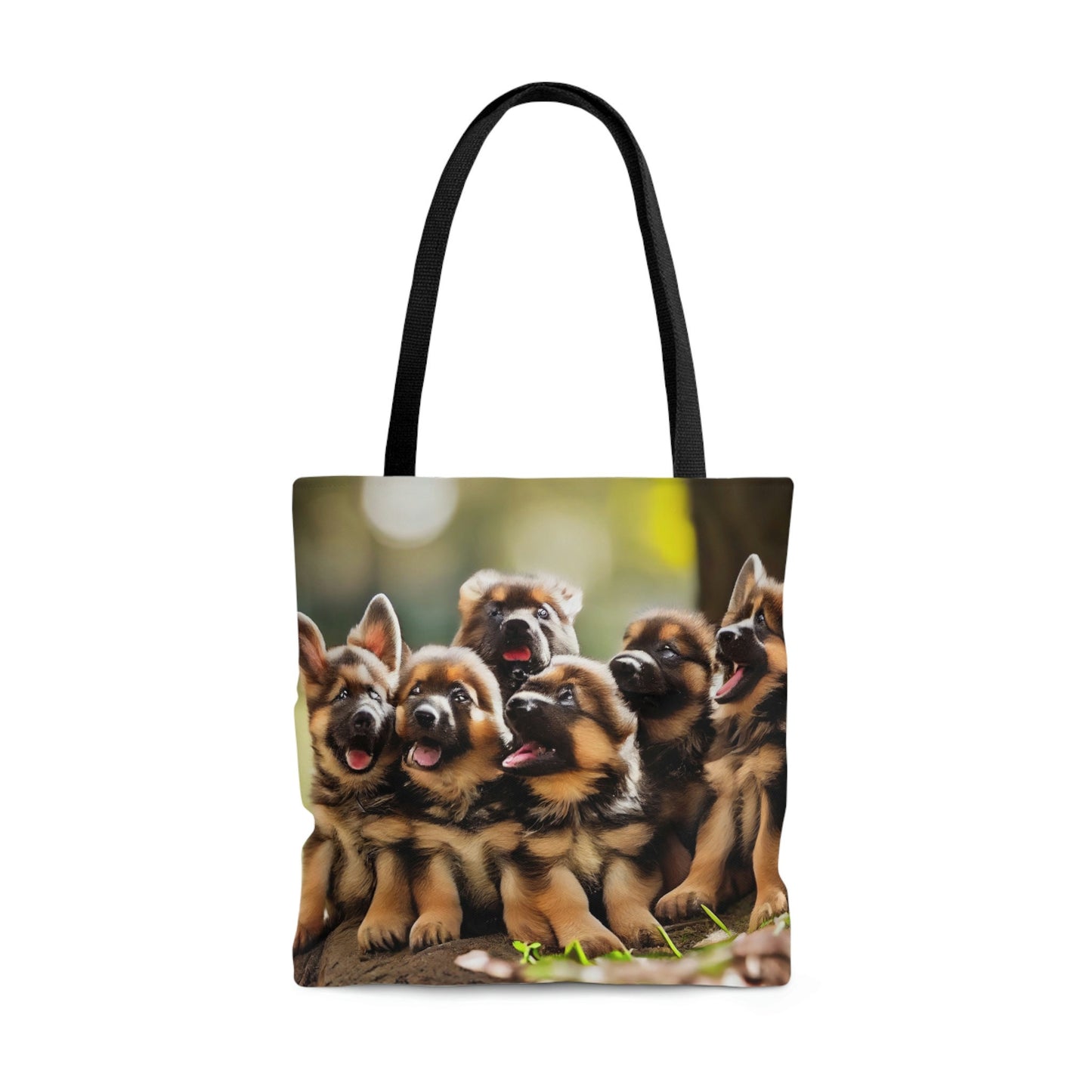 German Shepherd Puppies | In The Park | Tote Bag