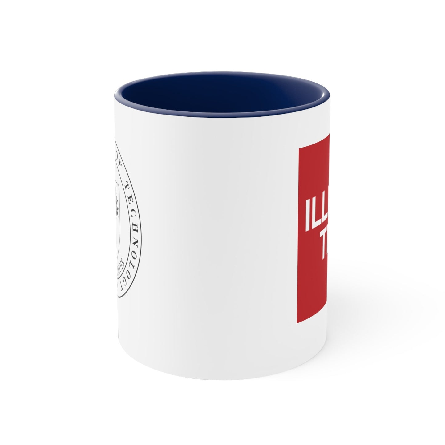 IIT | Red Accent Coffee Mug, 11oz