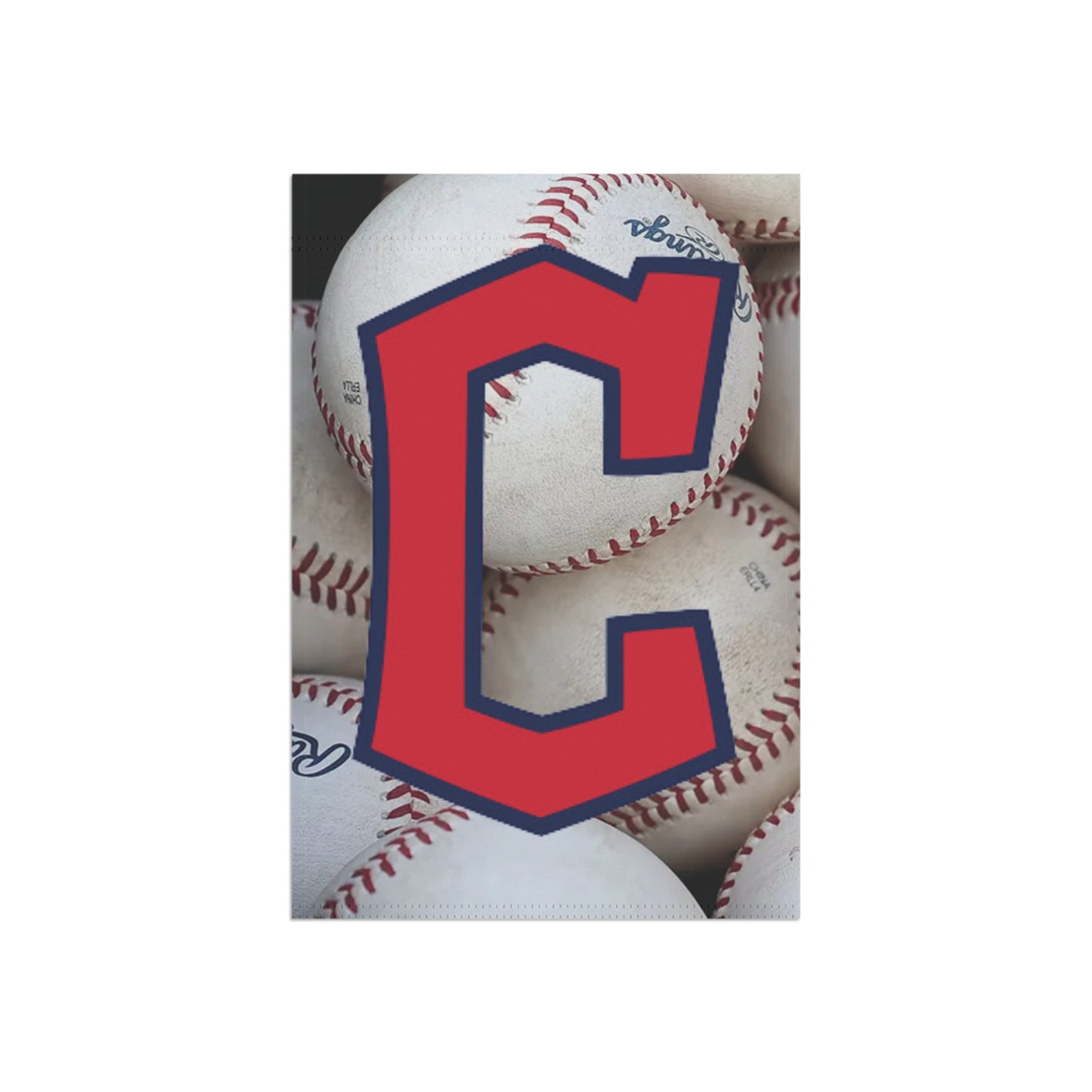 Cleveland "C" Logo Custom Baseball flag