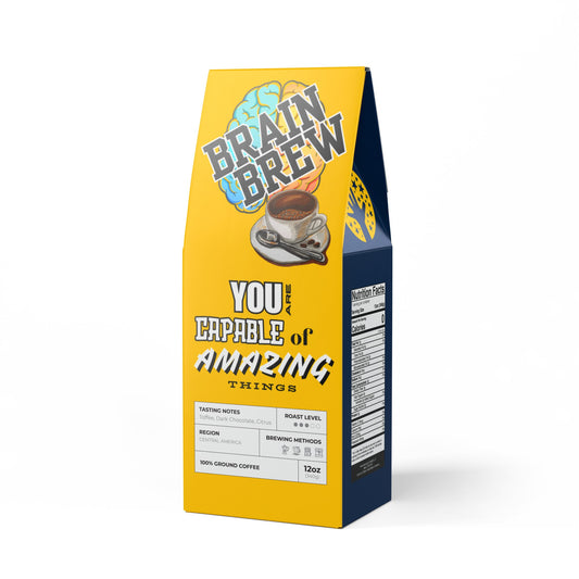 Brain Brew College Coffee | Maize & Blue | Rock Creek Coffee Blend (Medium Roast)