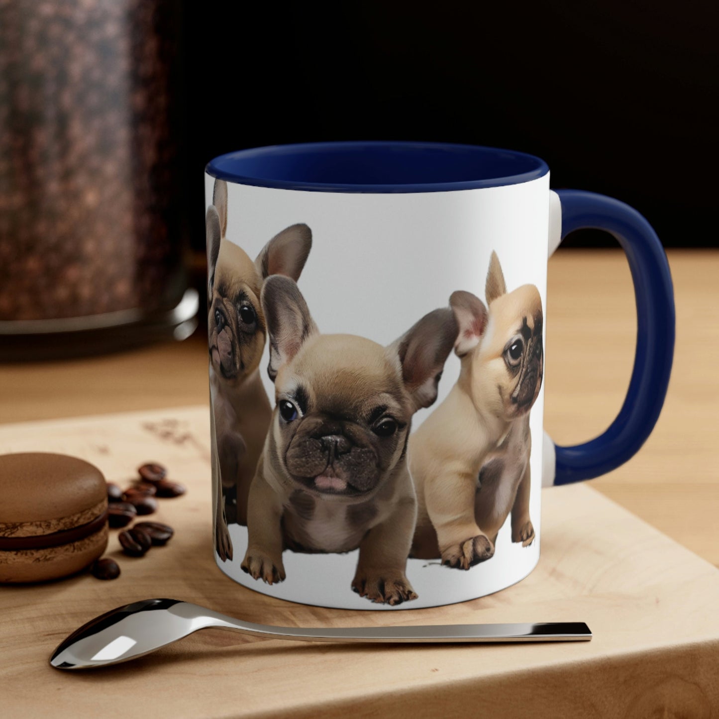 French Bulldog Puppies | Accent Coffee Mug, 11oz