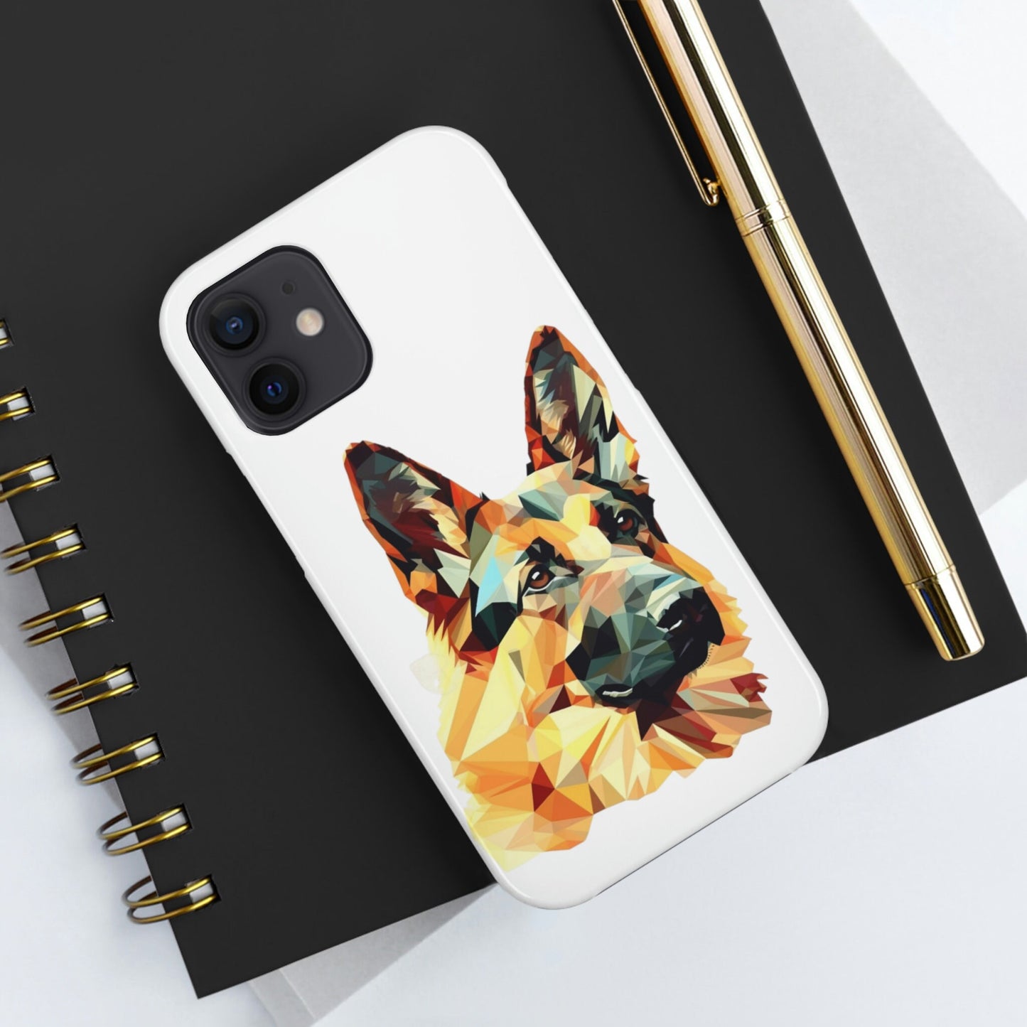 German Shepherd Abstract | Tough Phone Case