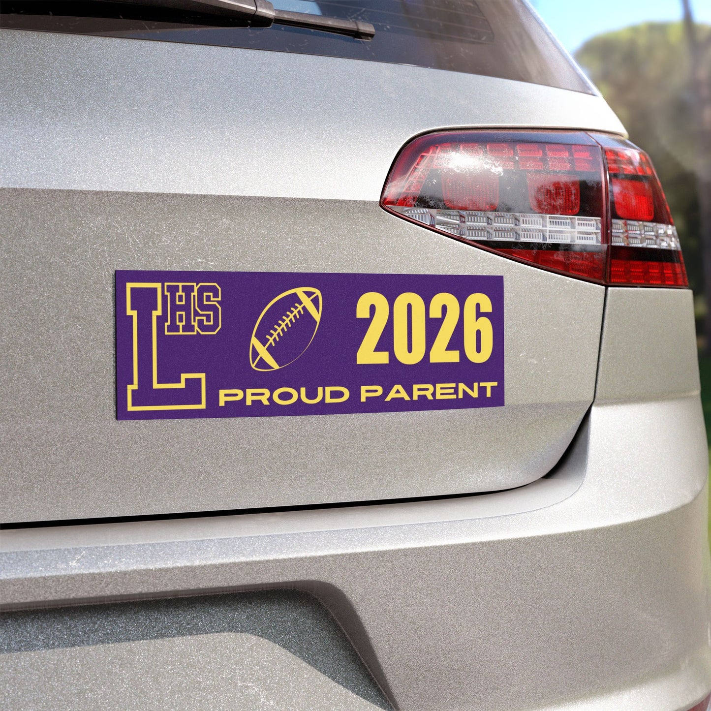 LHS 2026 | Football | Proud Parent | Lakewood High School Ohio | Car Magnet