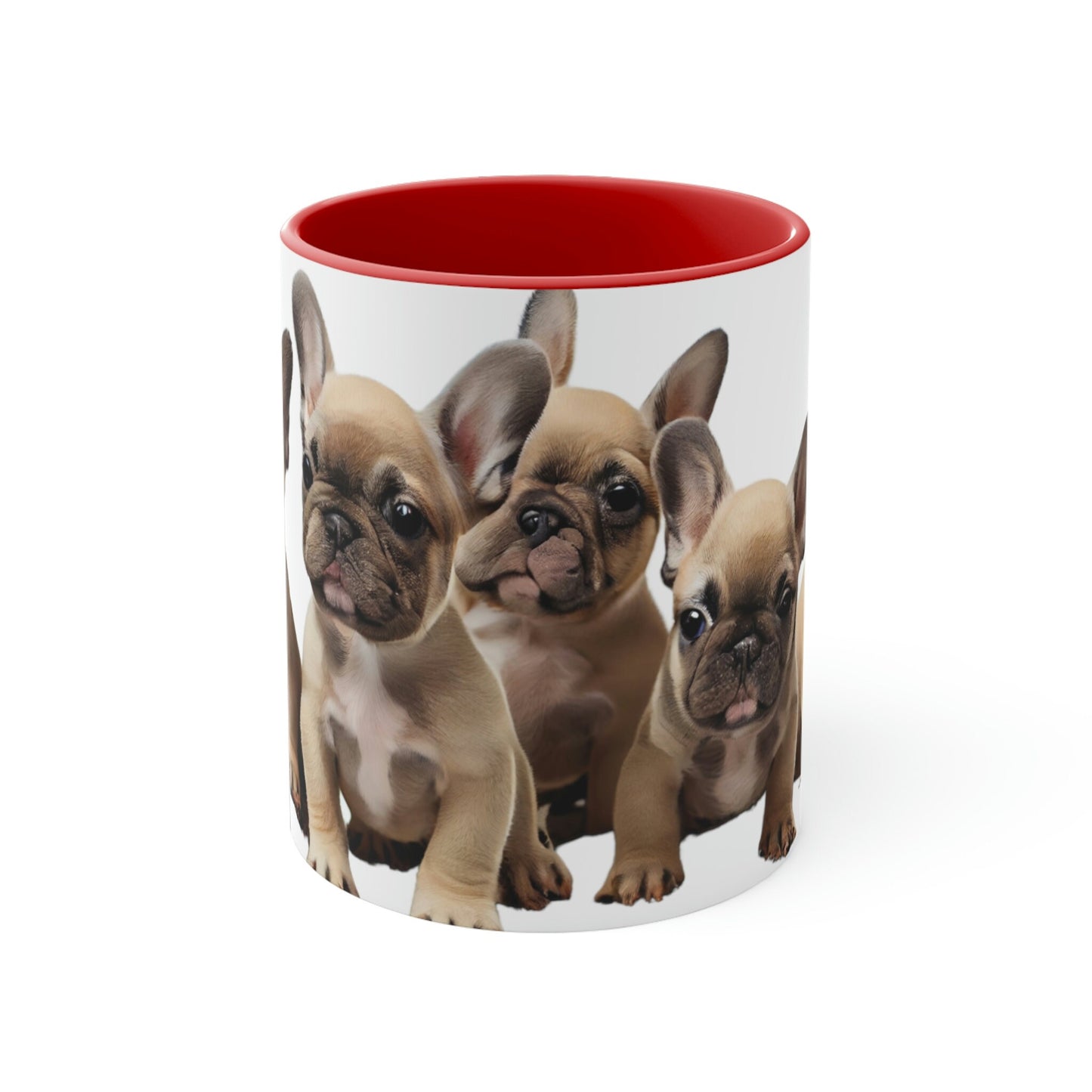 French Bulldog Puppies | Accent Coffee Mug, 11oz