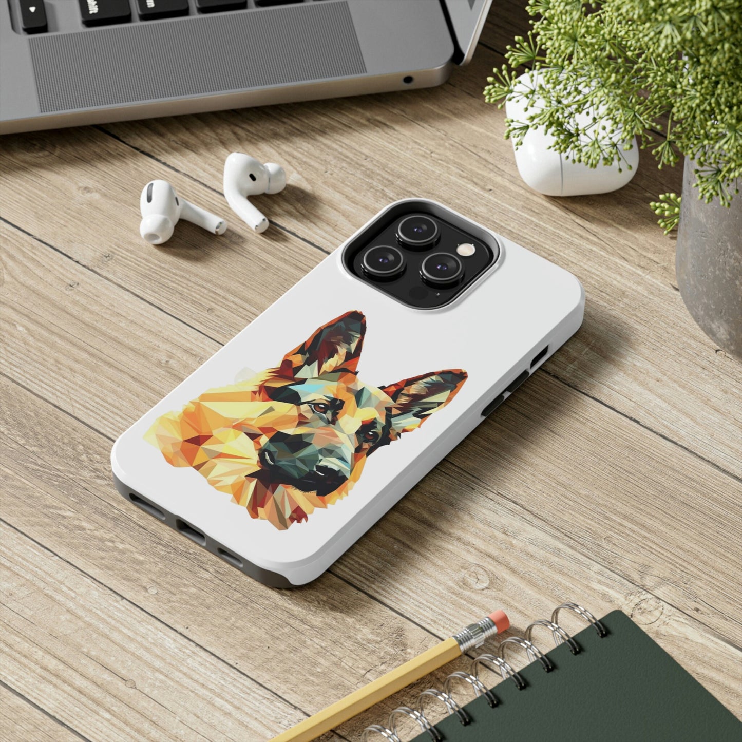 German Shepherd Abstract | Tough Phone Case