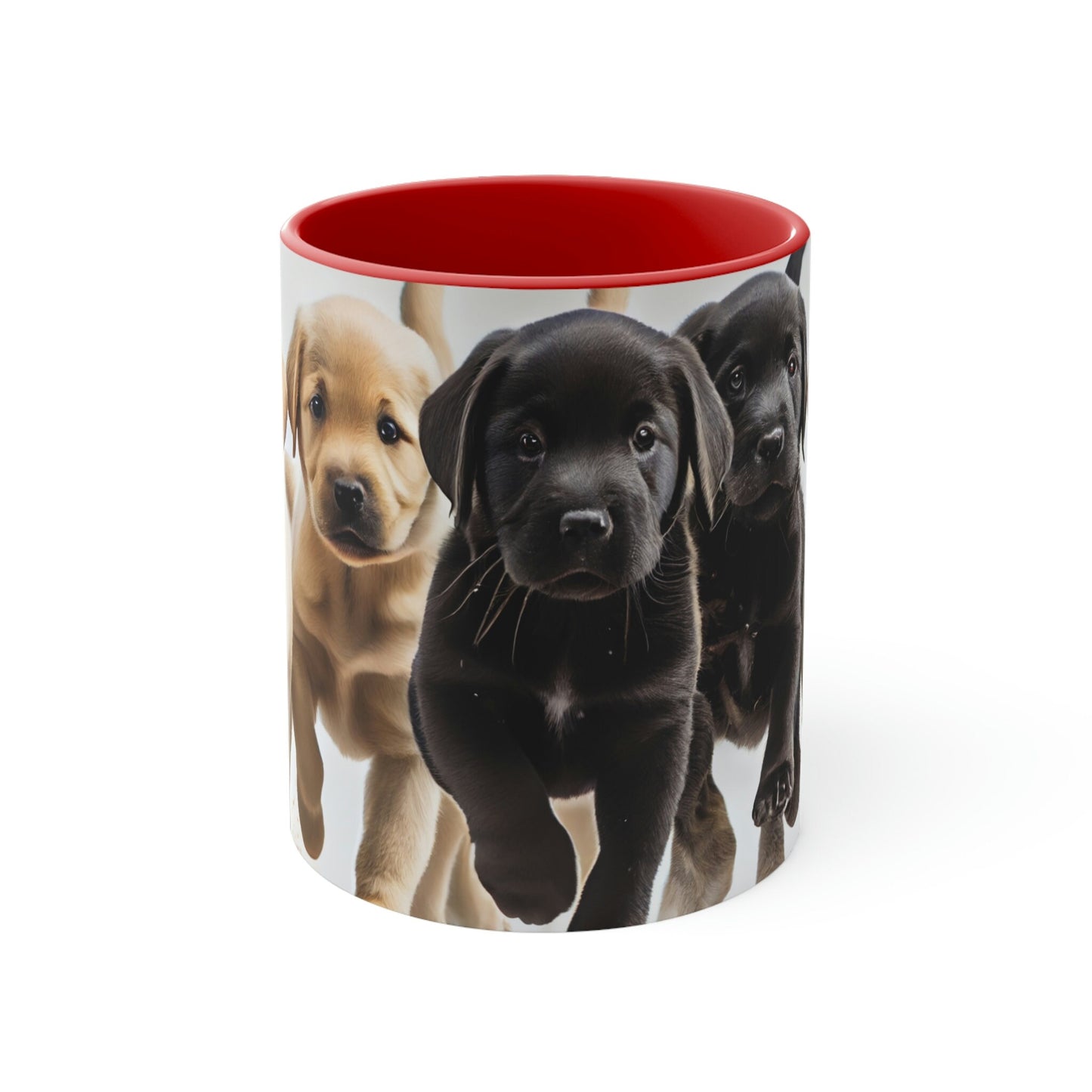 Labrador Black and Yellow Puppies Mug, Lab Lover, Dog Lover, Lab Lover Gift