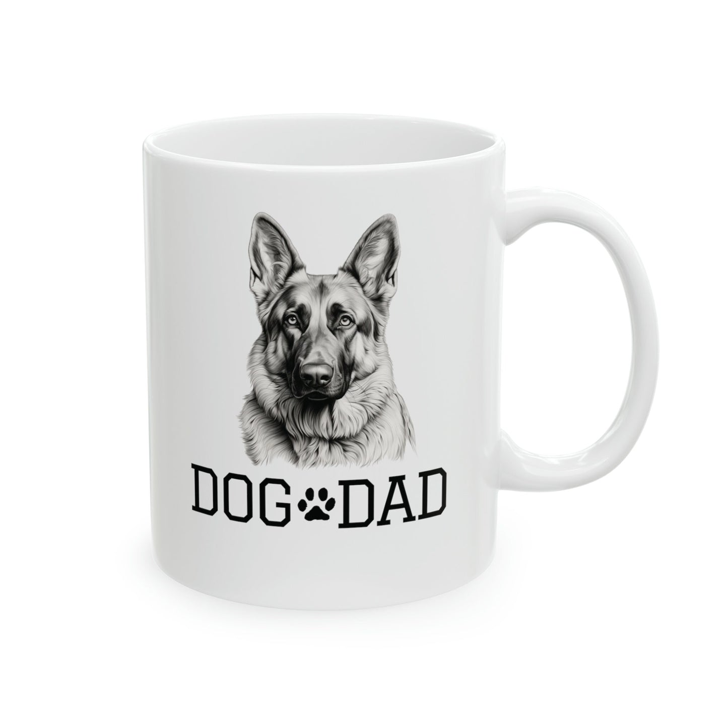 German Shepherd Dog Dad | Ceramic Mug 11oz