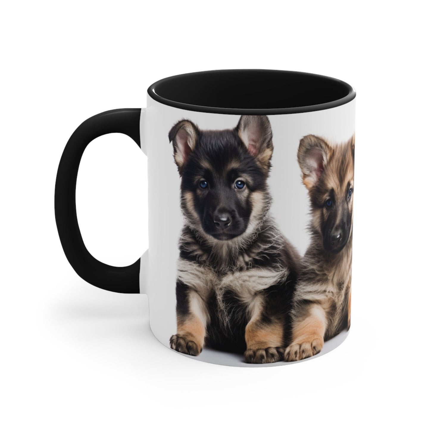 German Shepherd Puppy 11oz Mug - Dog Lover Coffee Cup, Breed Enthusiast Gift, Pet Owner Present, Morning Brew Essential