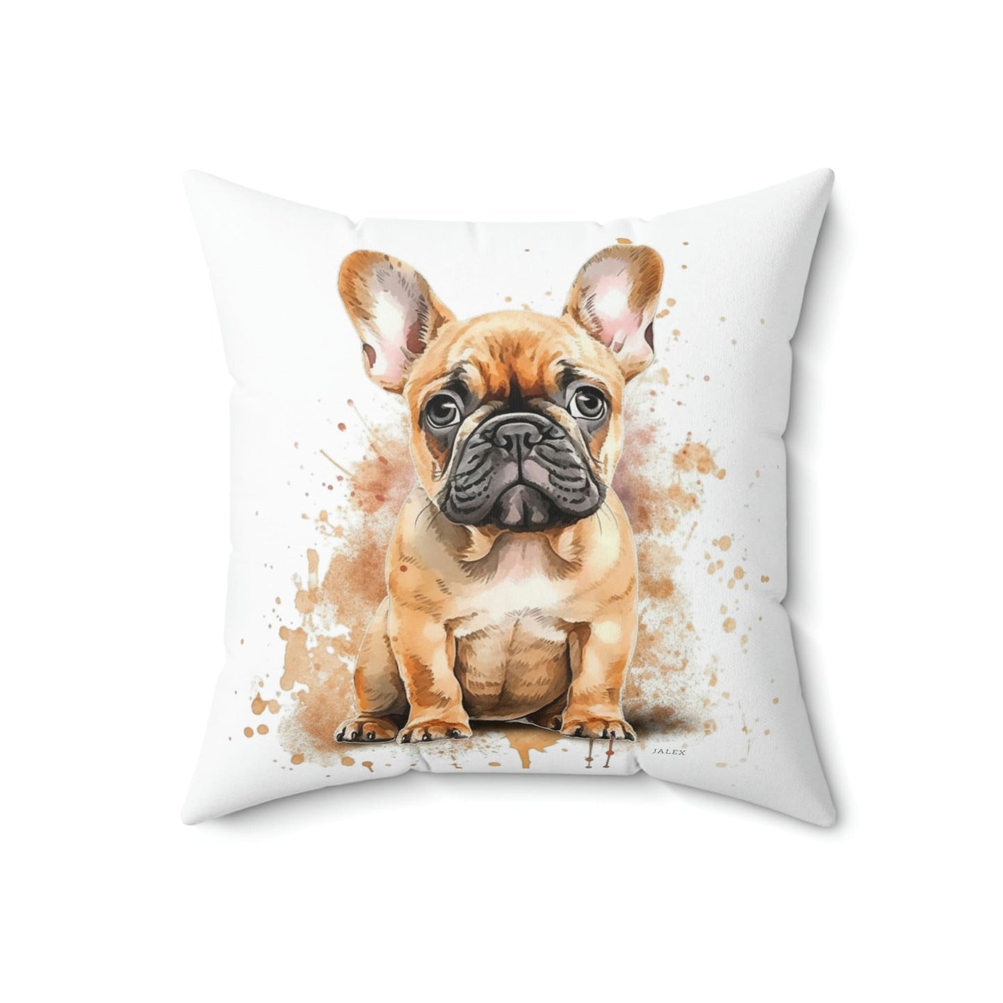 French Bulldog Puppy Nursery Style Pillow