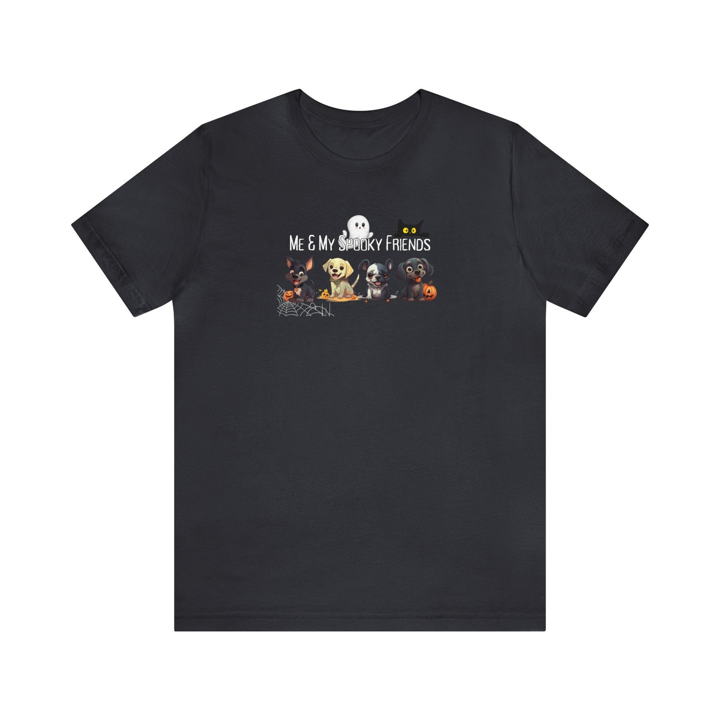 Halloween Me & My Spooky Friends Crew Neck Tshirt