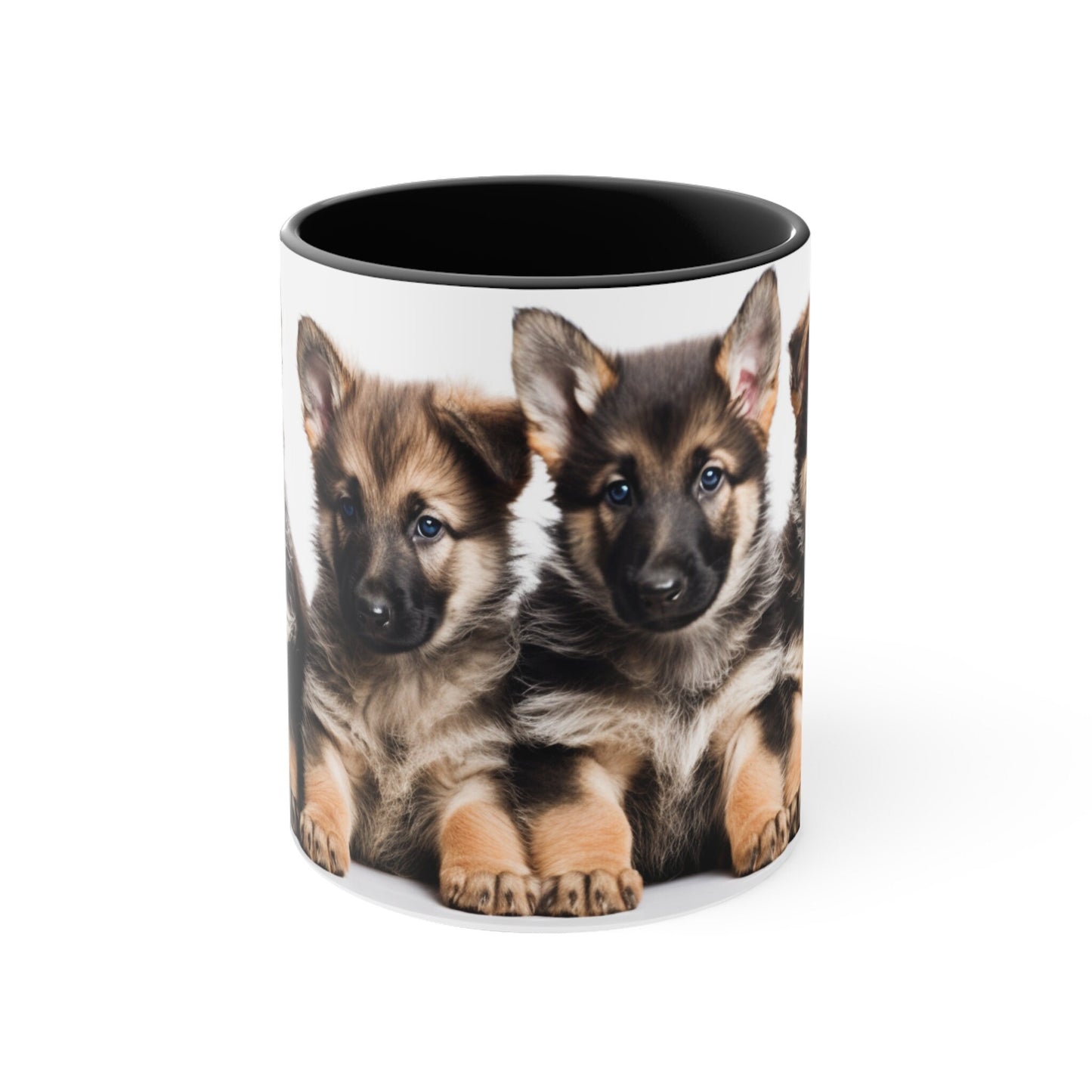 German Shepherd Puppy 11oz Mug - Dog Lover Coffee Cup, Breed Enthusiast Gift, Pet Owner Present, Morning Brew Essential