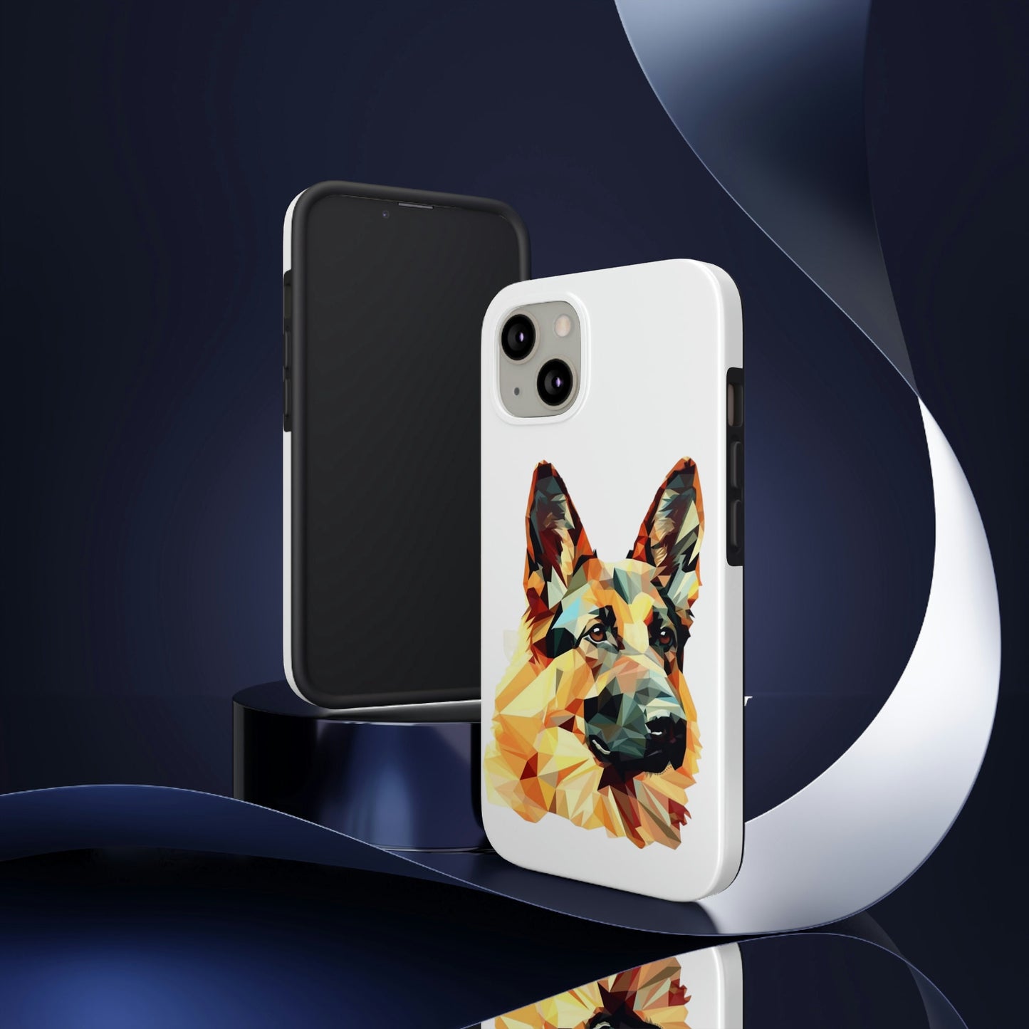 German Shepherd Abstract | Tough Phone Case