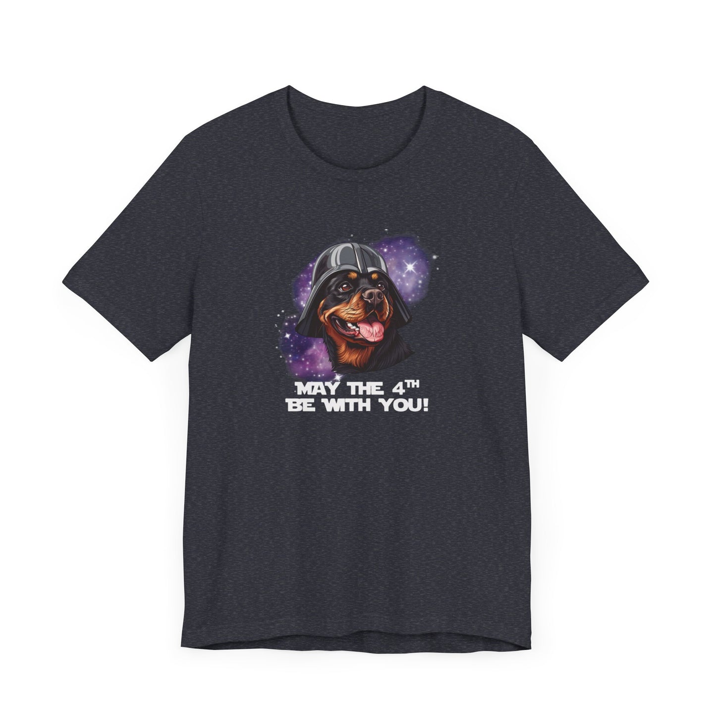 Star Wars May the 4th Be with You Rottweiler TShirt | Unisex Jersey Short Sleeve Tee