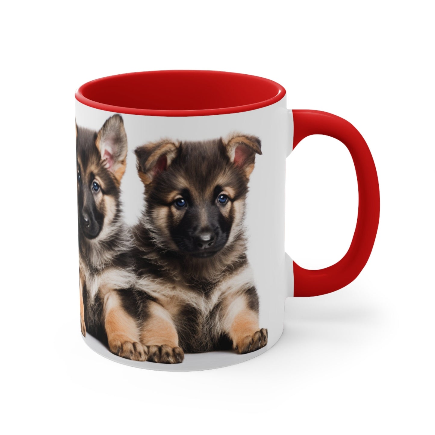 German Shepherd Puppy 11oz Mug - Dog Lover Coffee Cup, Breed Enthusiast Gift, Pet Owner Present, Morning Brew Essential