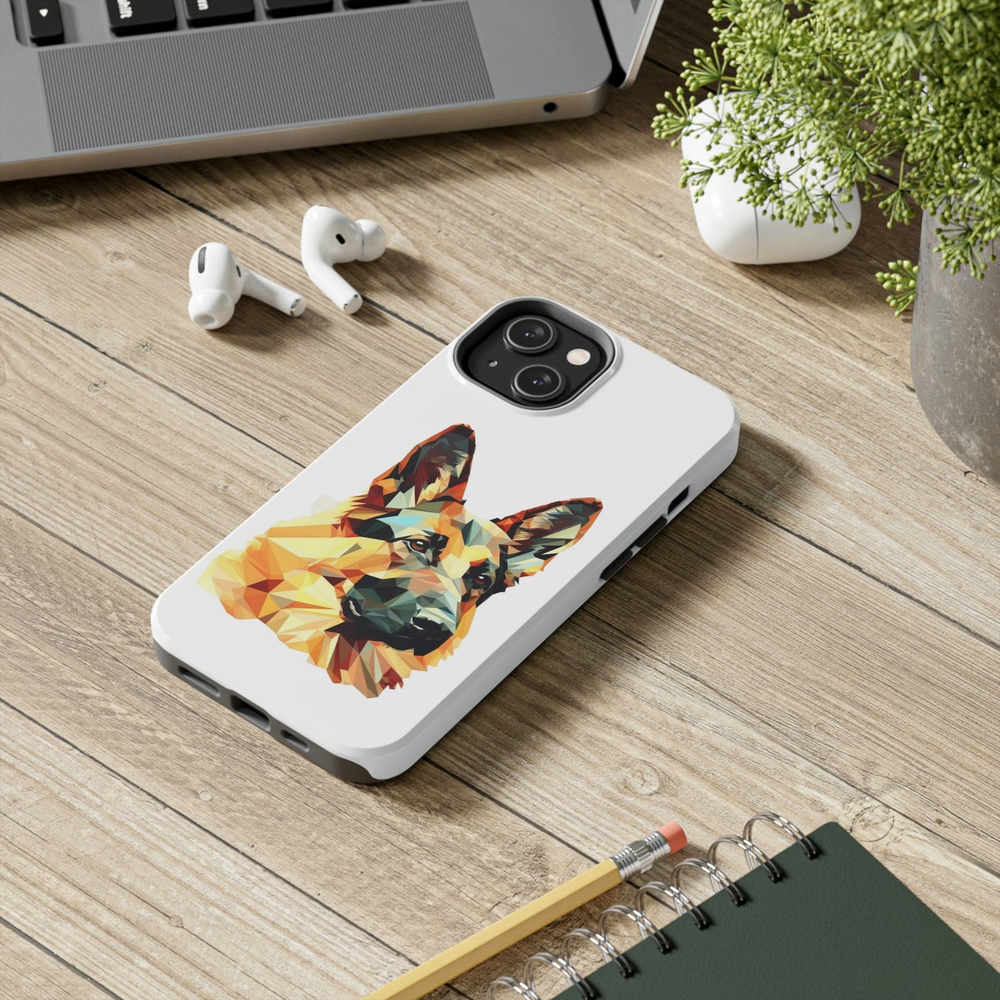 German Shepherd Abstract | Tough Phone Case