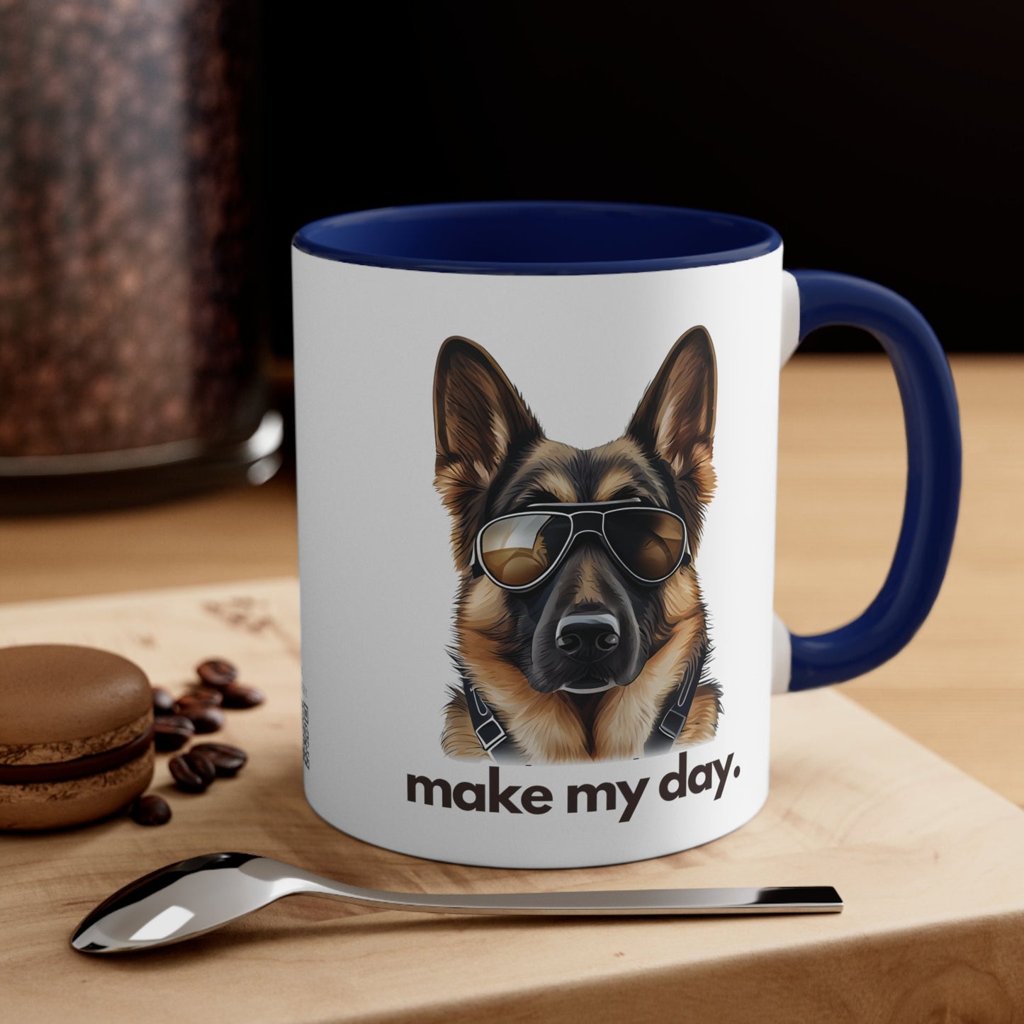 German Shepherd Make My Day Mug, Dog Lover, Gift