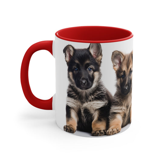 German Shepherd Puppy 11oz Mug - Dog Lover Coffee Cup, Breed Enthusiast Gift, Pet Owner Present, Morning Brew Essential