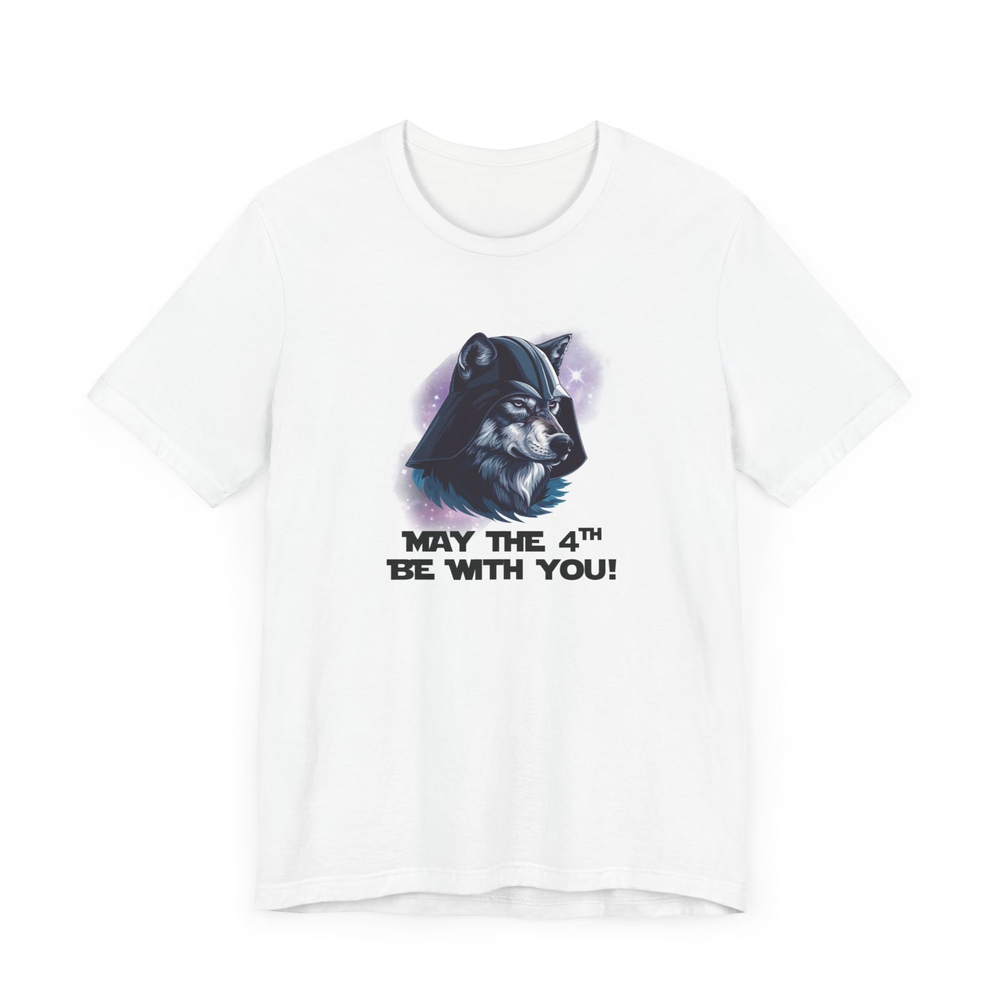 Star Wars May the 4th Be with You Wolf TShirt | Unisex Jersey Short Sleeve Tee