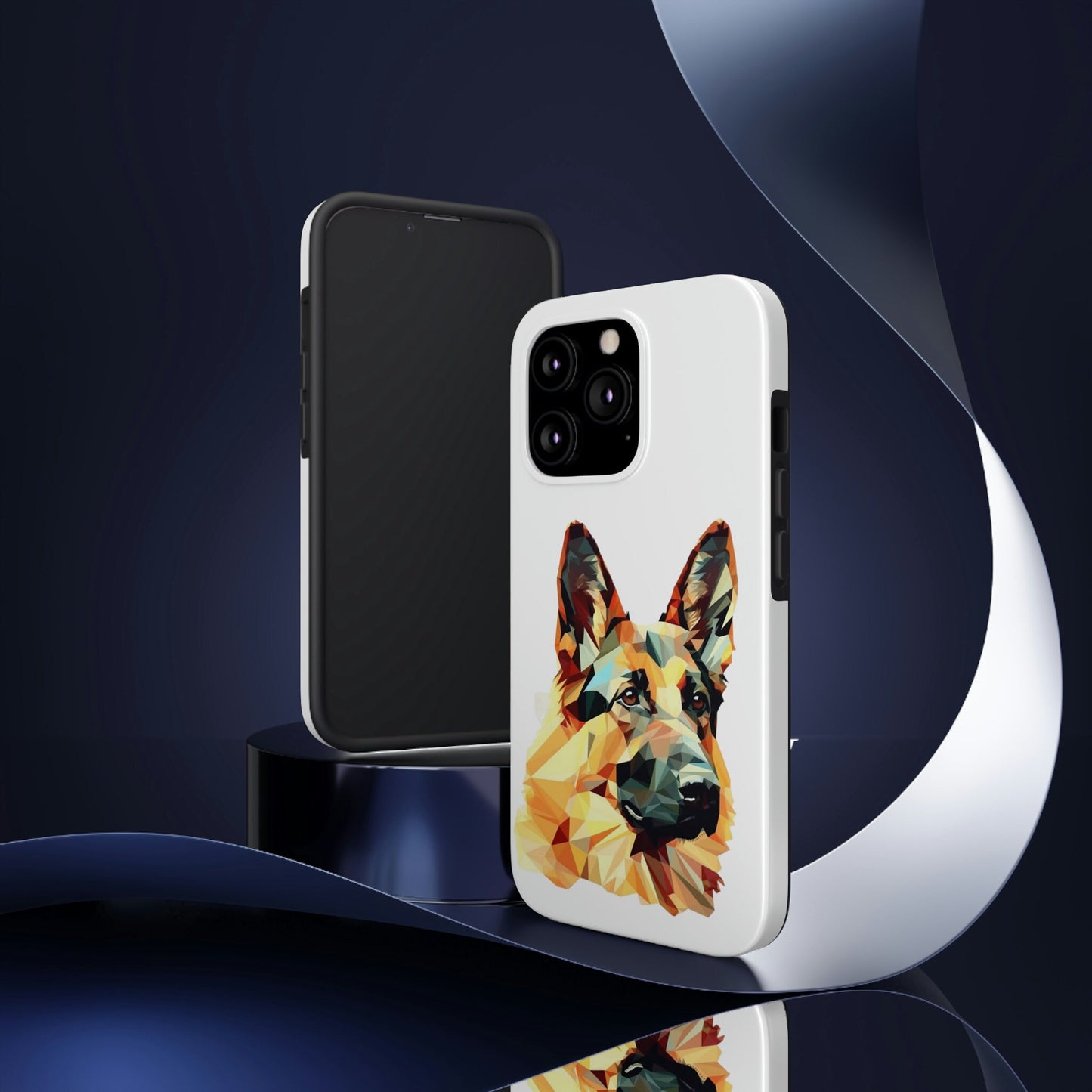 German Shepherd Abstract | Tough Phone Case