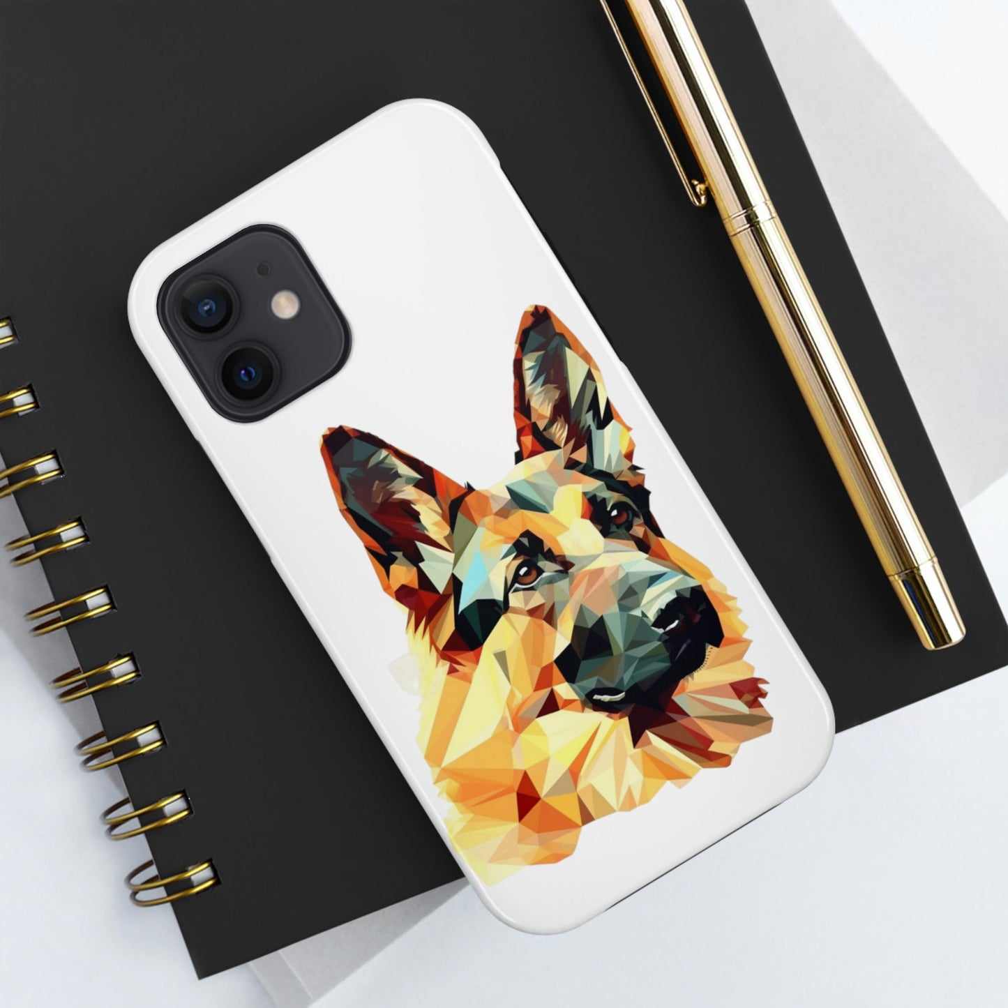 German Shepherd Abstract | Tough Phone Case