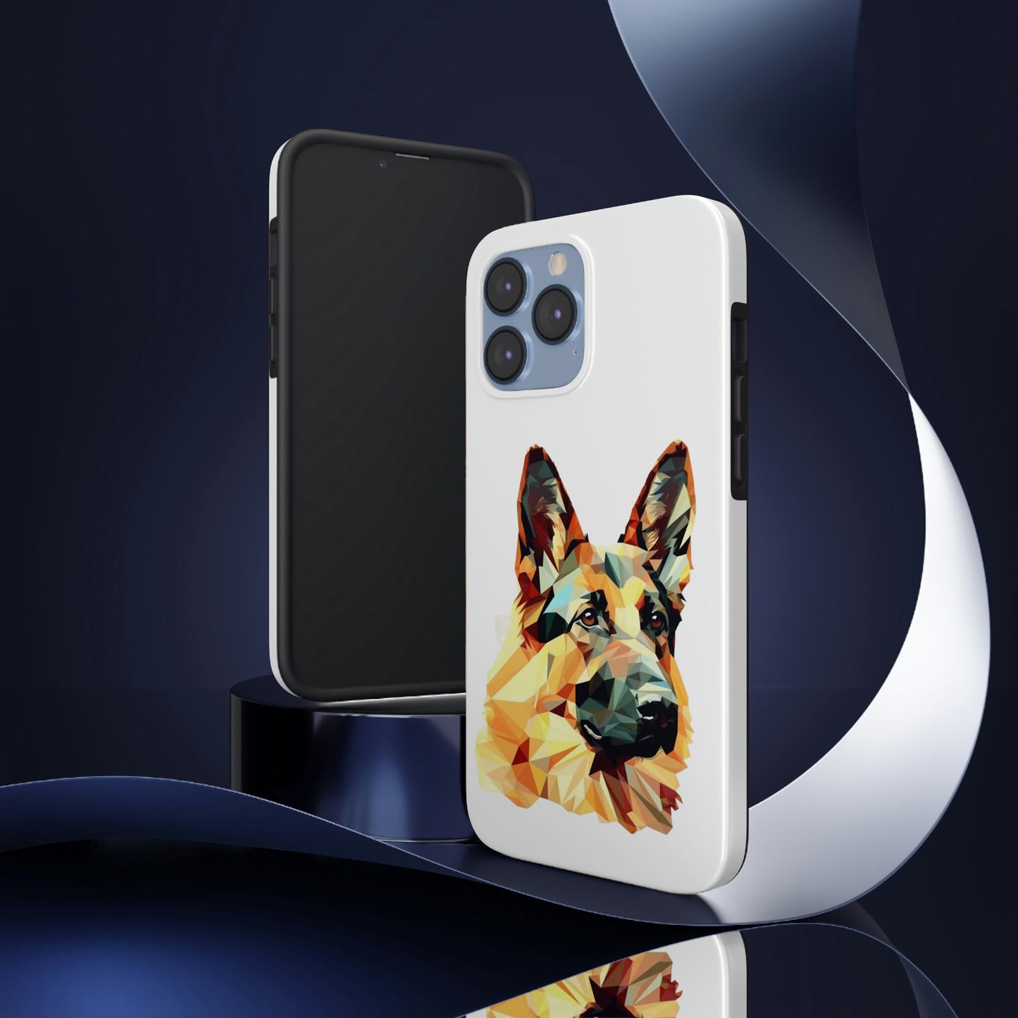 German Shepherd Abstract | Tough Phone Case