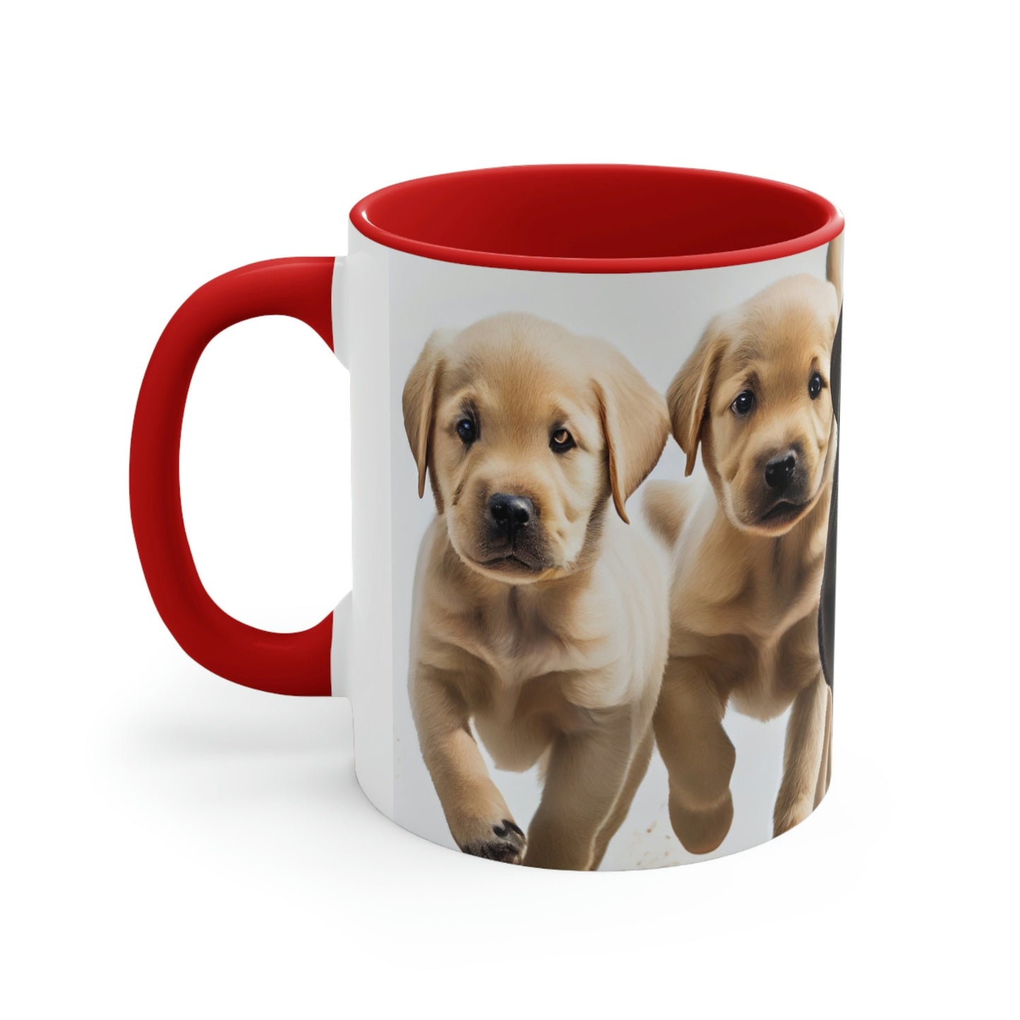 Labrador Black and Yellow Puppies Mug, Lab Lover, Dog Lover, Lab Lover Gift