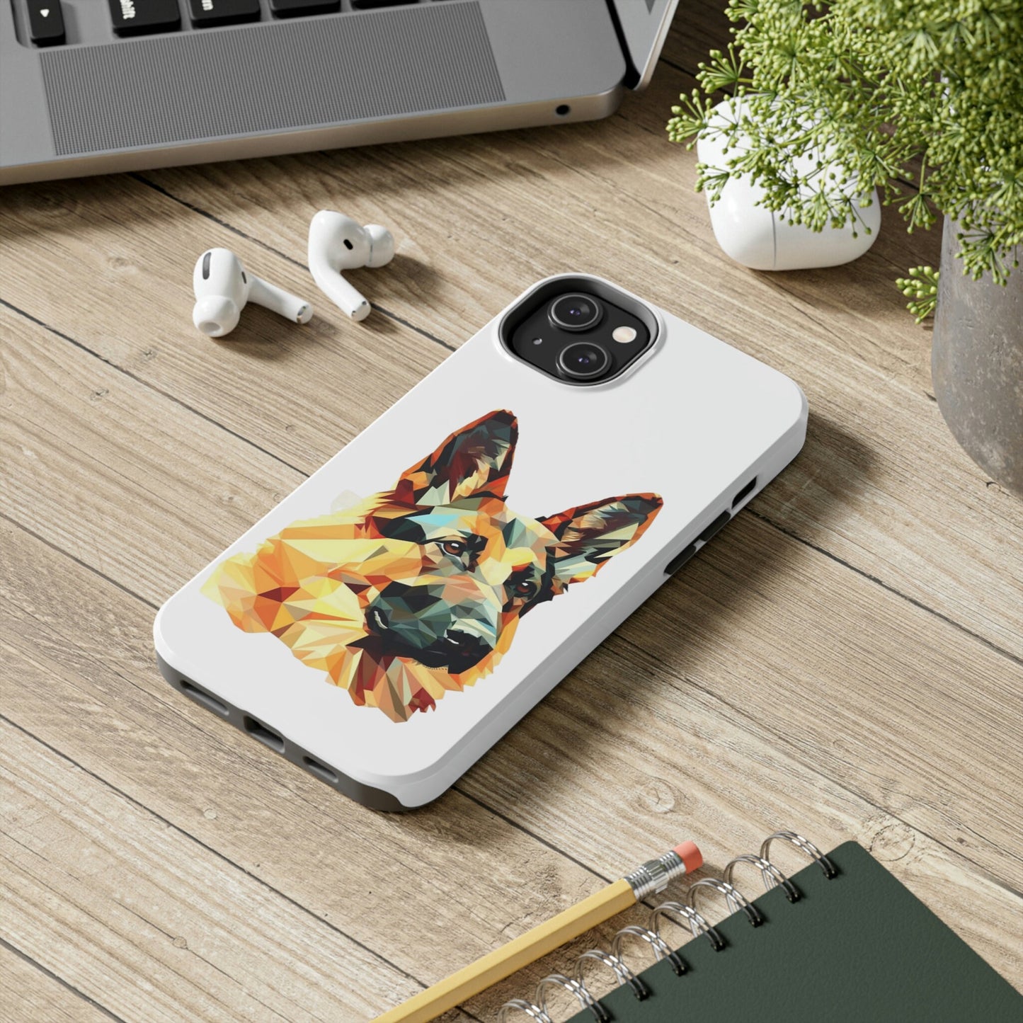 German Shepherd Abstract | Tough Phone Case