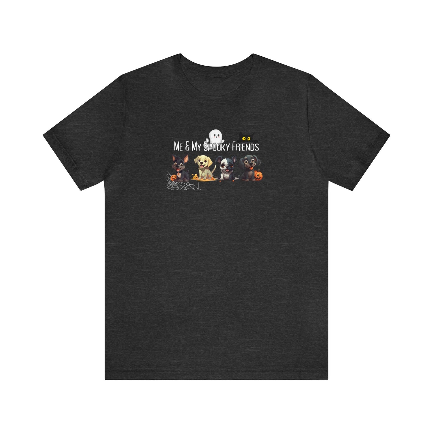 Halloween Me & My Spooky Friends Crew Neck Tshirt