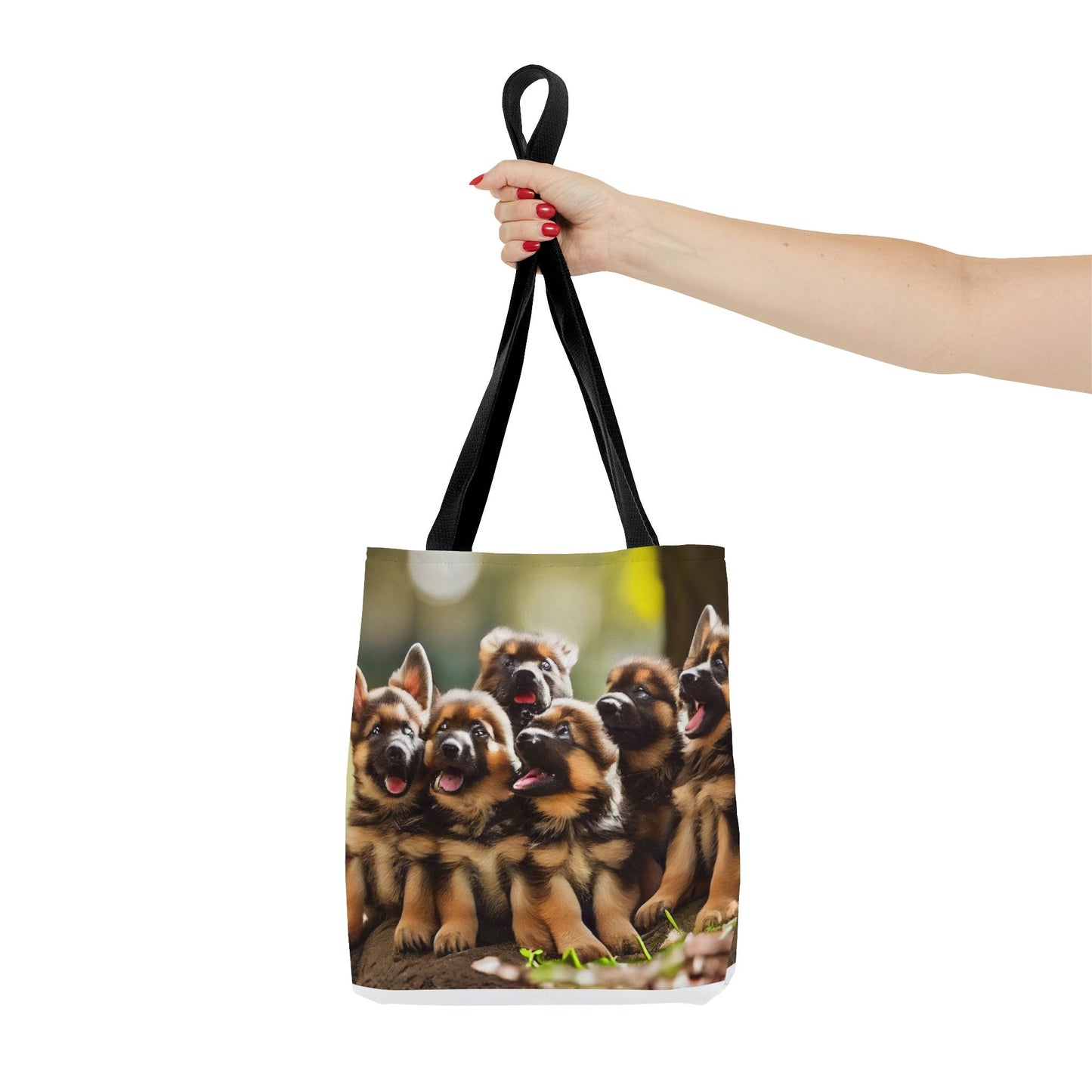 German Shepherd Puppies | In The Park | Tote Bag