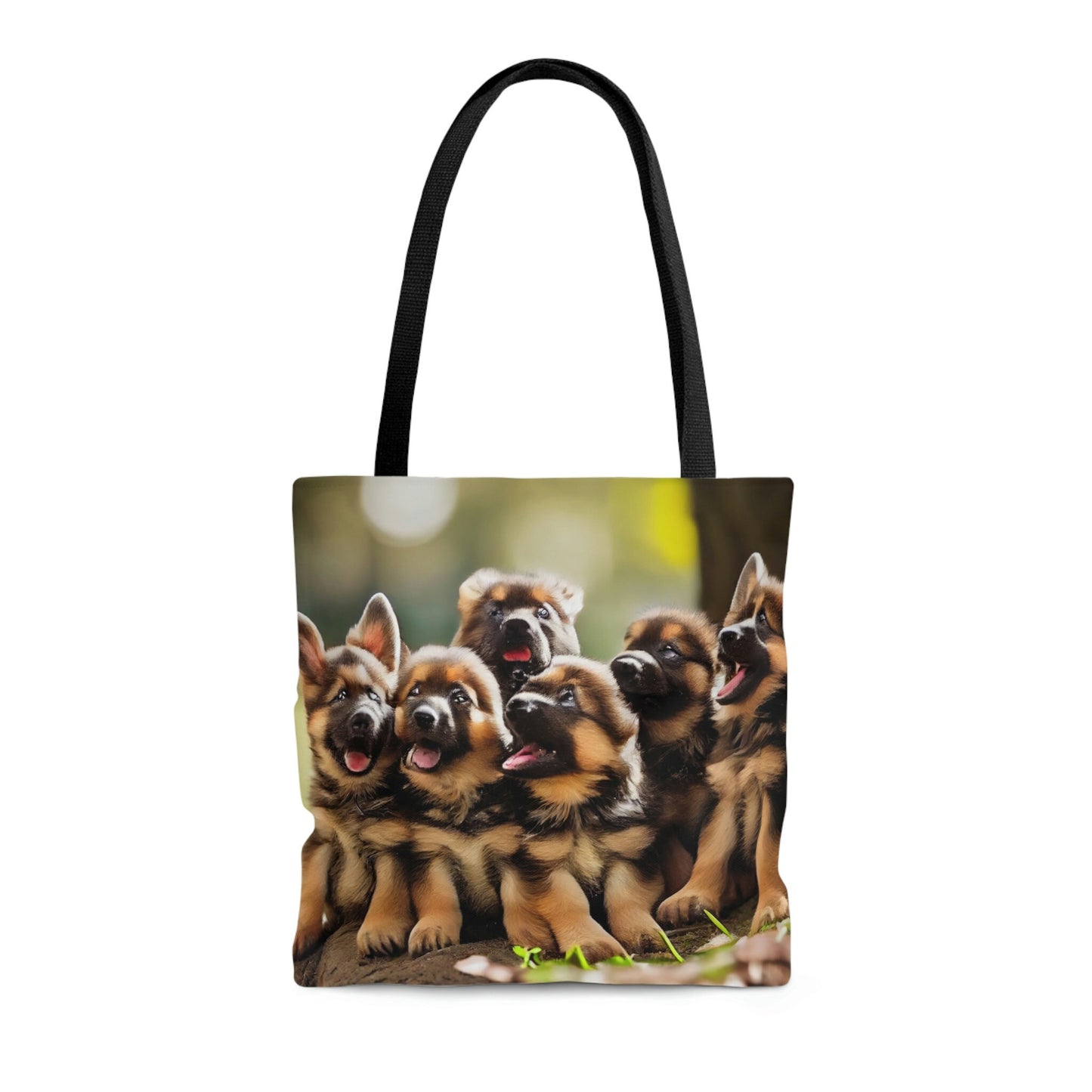 German Shepherd Puppies | In The Park | Tote Bag