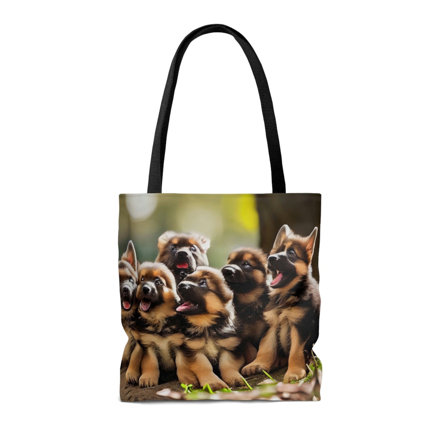 German Shepherd Puppies | In The Park | Tote Bag