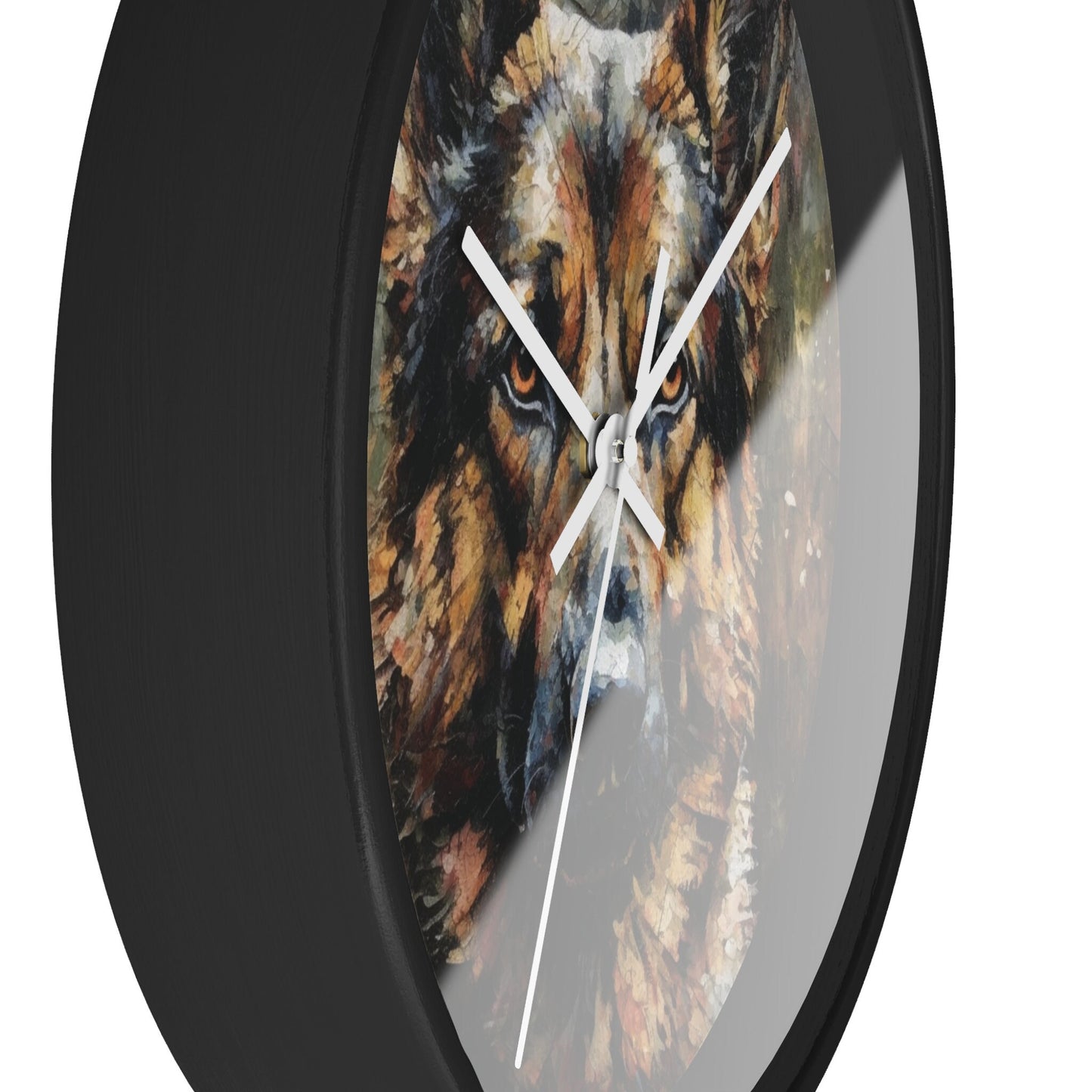 German Shepherd Majestic Painting | Gifts for Dog Owners | Wall Clock