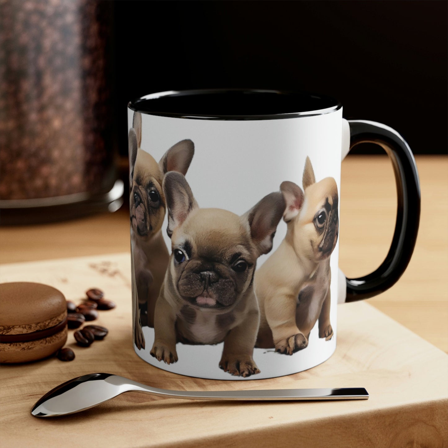 French Bulldog Puppies | Accent Coffee Mug, 11oz