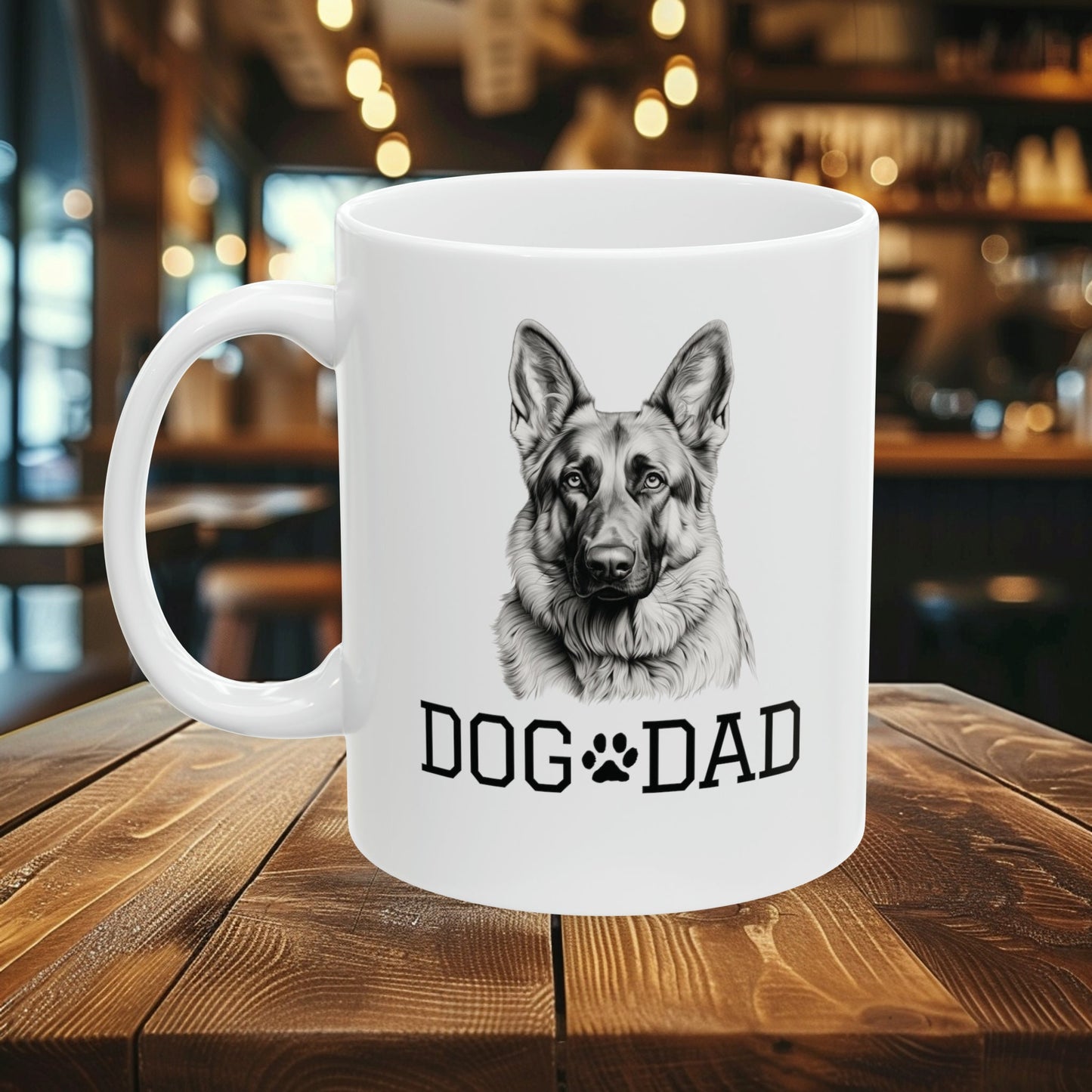 German Shepherd Dog Dad | Ceramic Mug 11oz