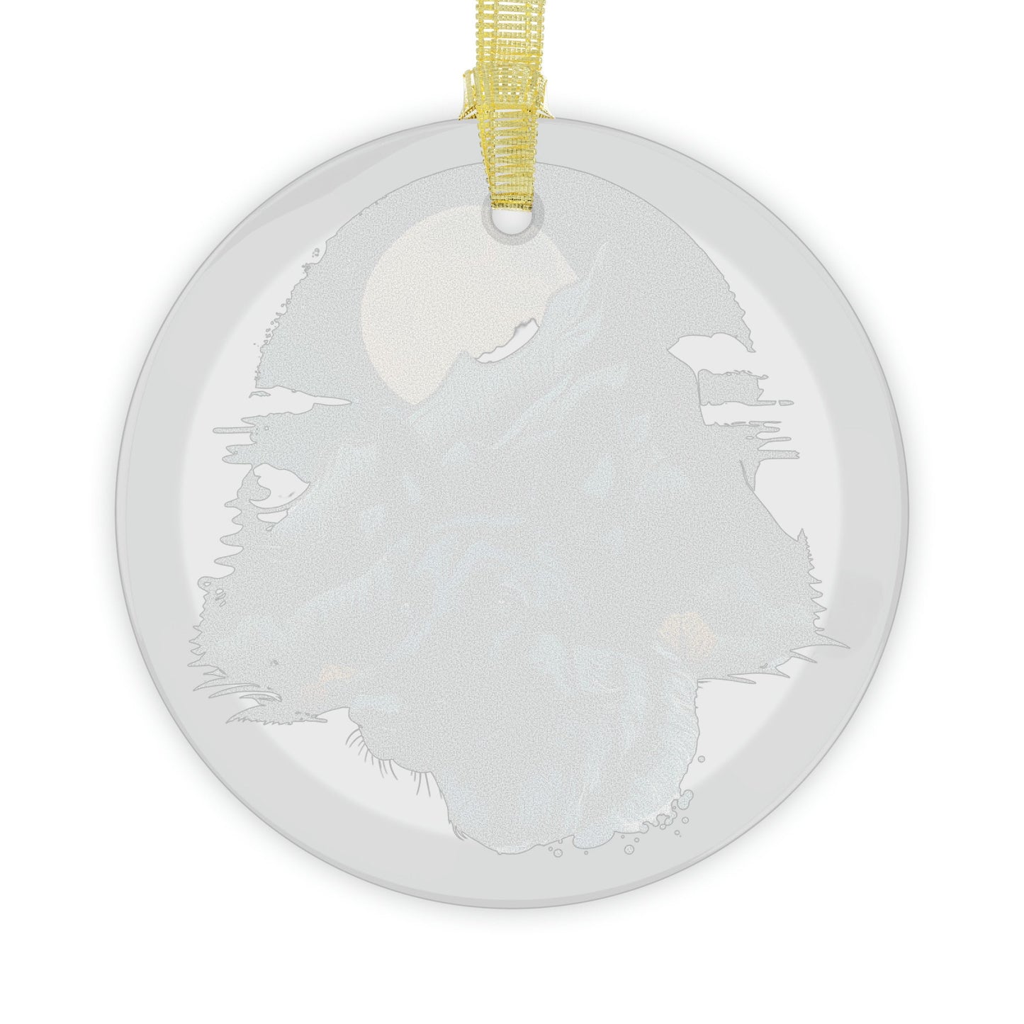 German Shepherd Blue Mountains | Dog Gifts for Owners | Glass Ornament