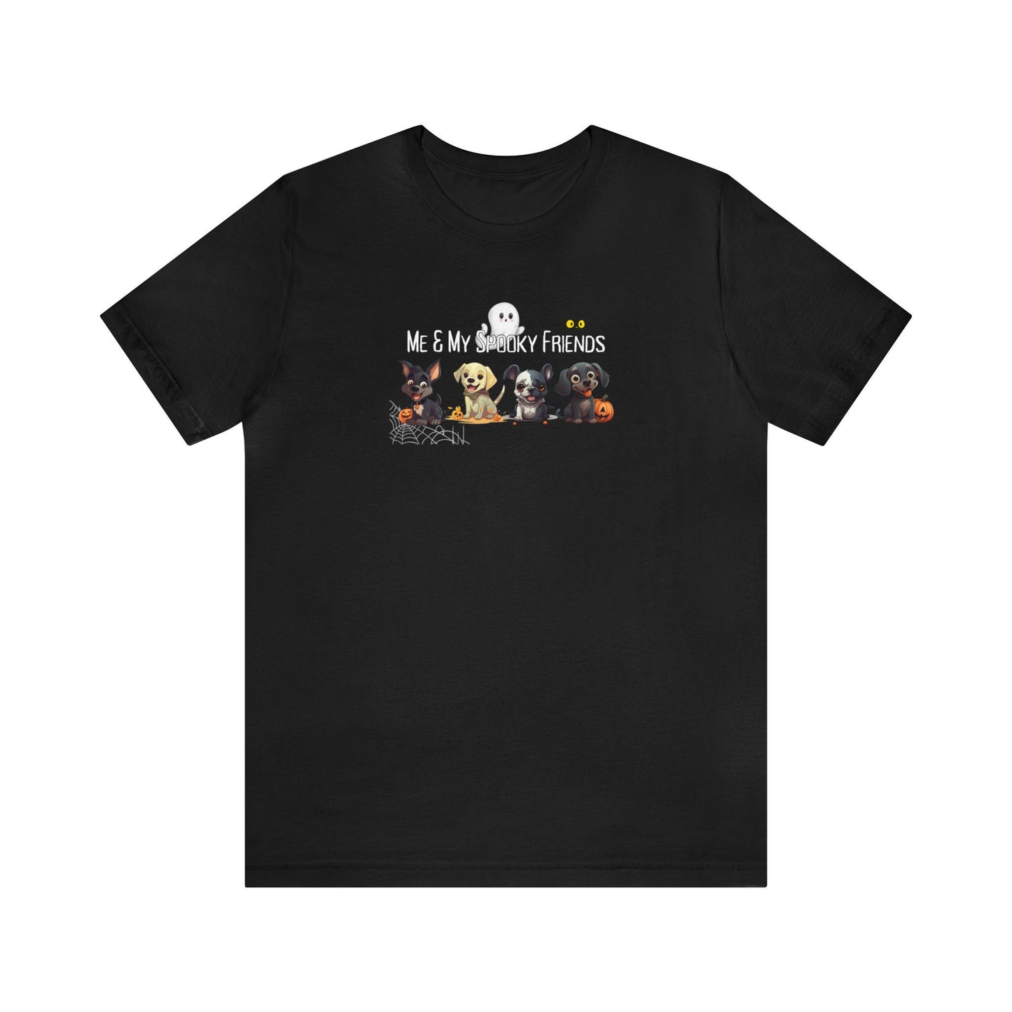 Halloween Me & My Spooky Friends Crew Neck Tshirt